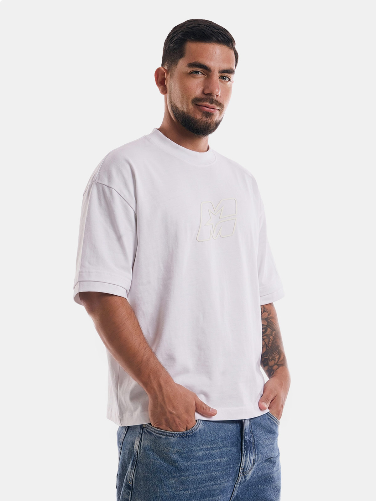 POLO MANGA CORTA HOMBRE METAL JEANS STAR BOXY FIT - 1
