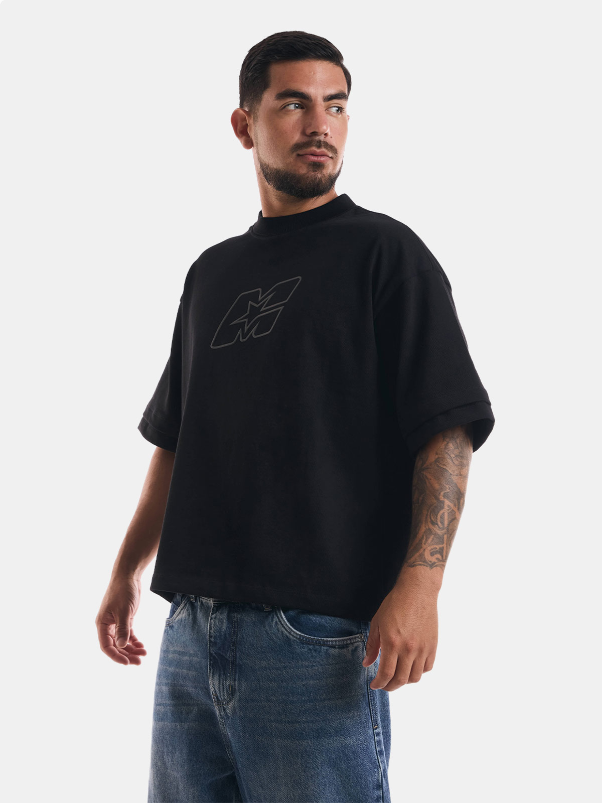 POLO MANGA CORTA HOMBRE METAL JEANS STAR BOXY FIT - 1