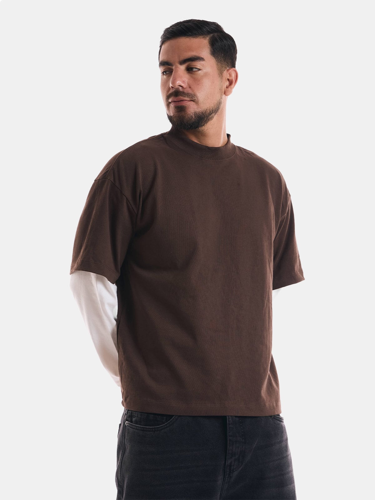 POLO BOXY FIT MANGA LARGA HOMBRE METAL JEANS SCOTH - 1