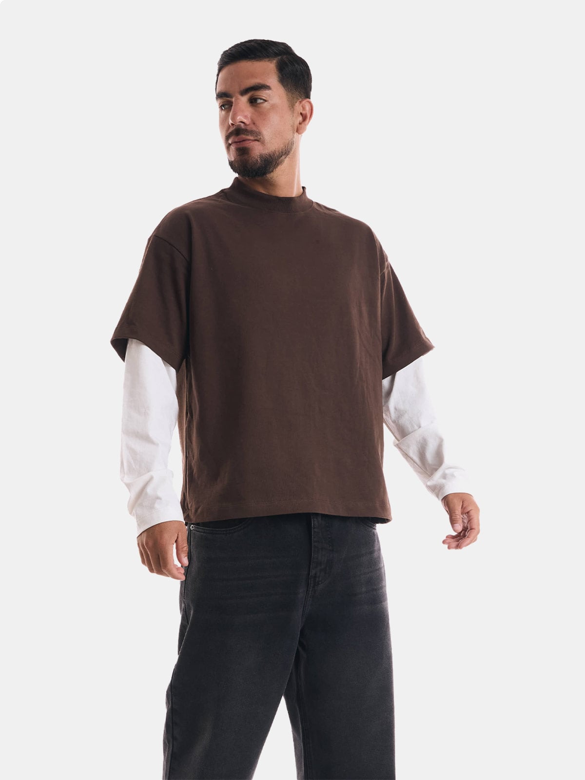 POLO BOXY FIT MANGA LARGA HOMBRE METAL JEANS SCOTH - 3