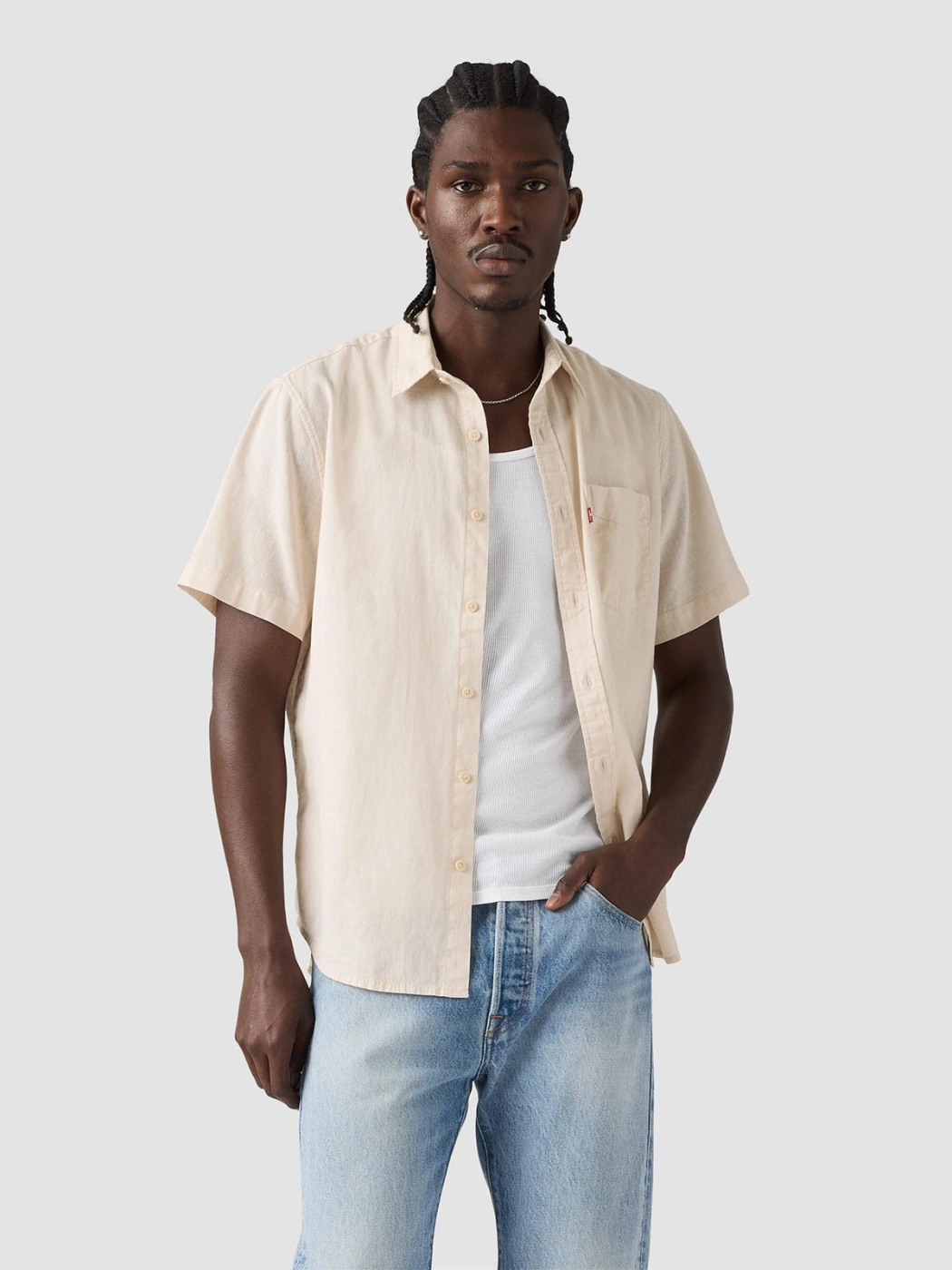 CAMISA MANGA CORTA HOMBRE LEVI'S CLASSIC 1 PKT - 1