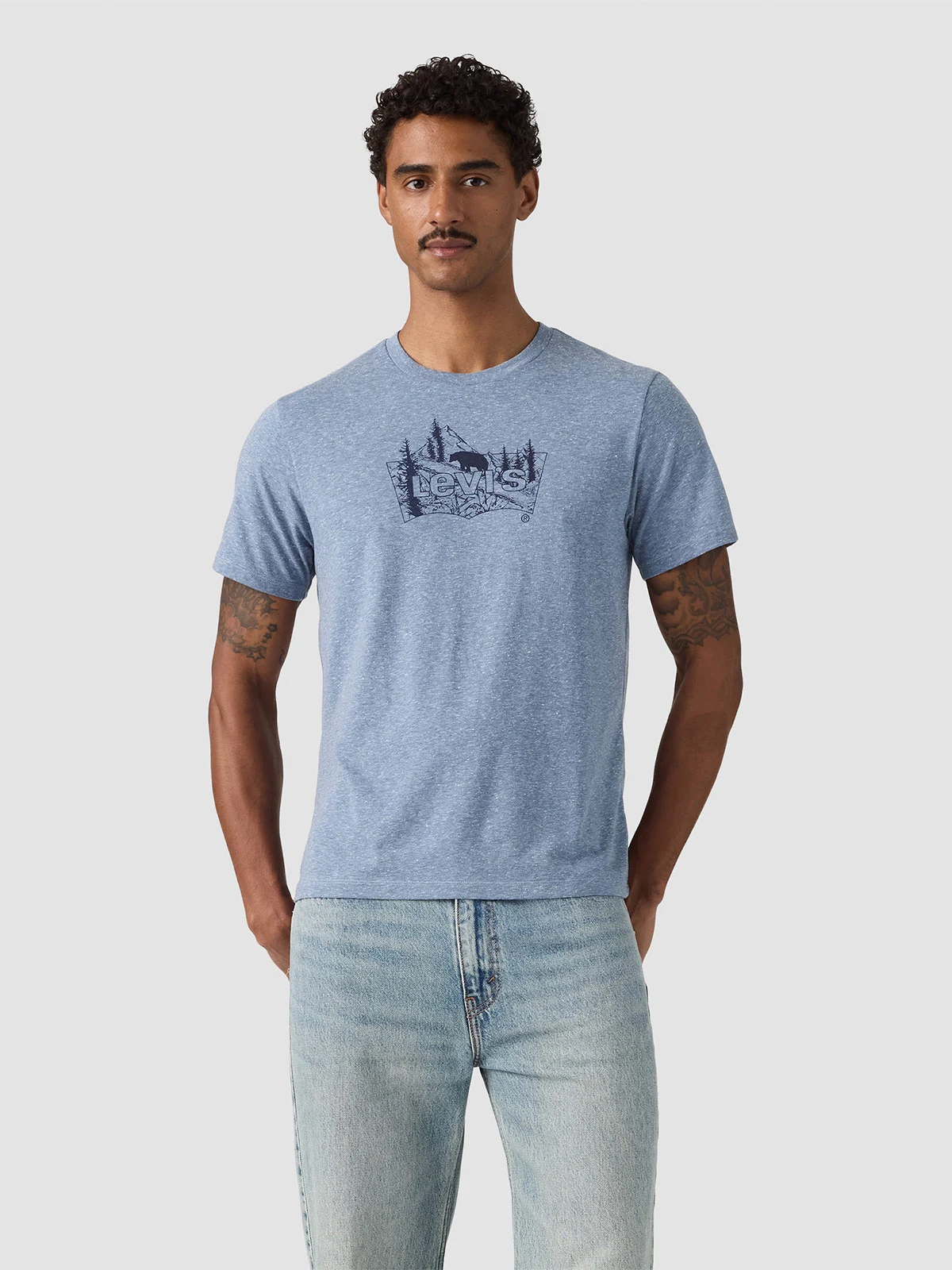 POLO MANGA CORTA HOMBRE LEVI'S GRAPHIC CREWNECK TEE - 1