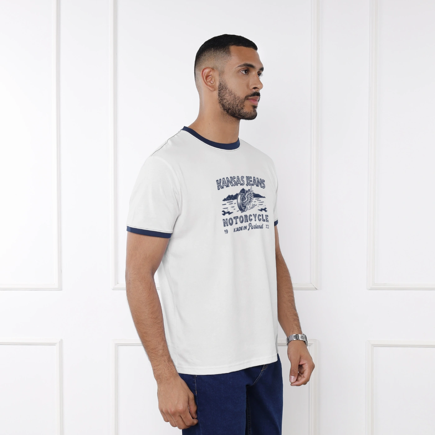 POLO MANGA CORTA HOMBRE KANSAS ECRU JHANS - 2