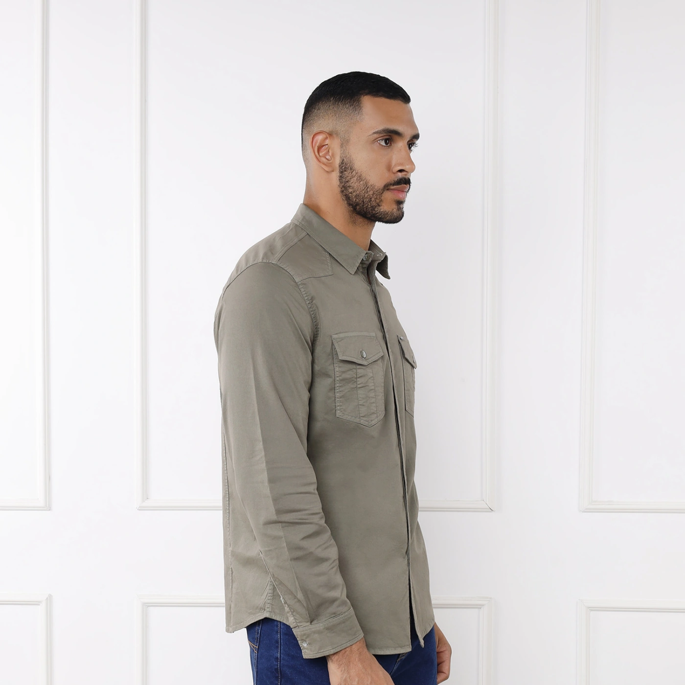 CAMISA MANGA LARGA REGULAR FIT HOMBRE KANSAS JACKSON - 2