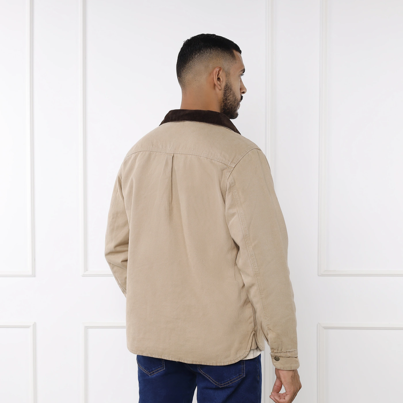 CASACA REGULAR FIT HOMBRE KANSAS BEIGE DARIEL - 4