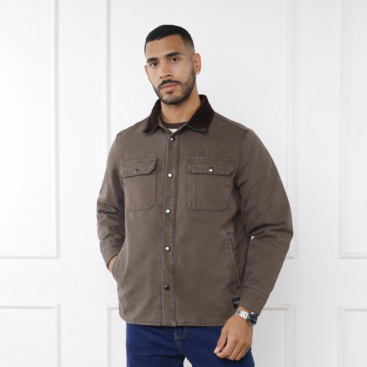 CASACA REGULAR FIT HOMBRE KANSAS BEIGE DARIEL - 3