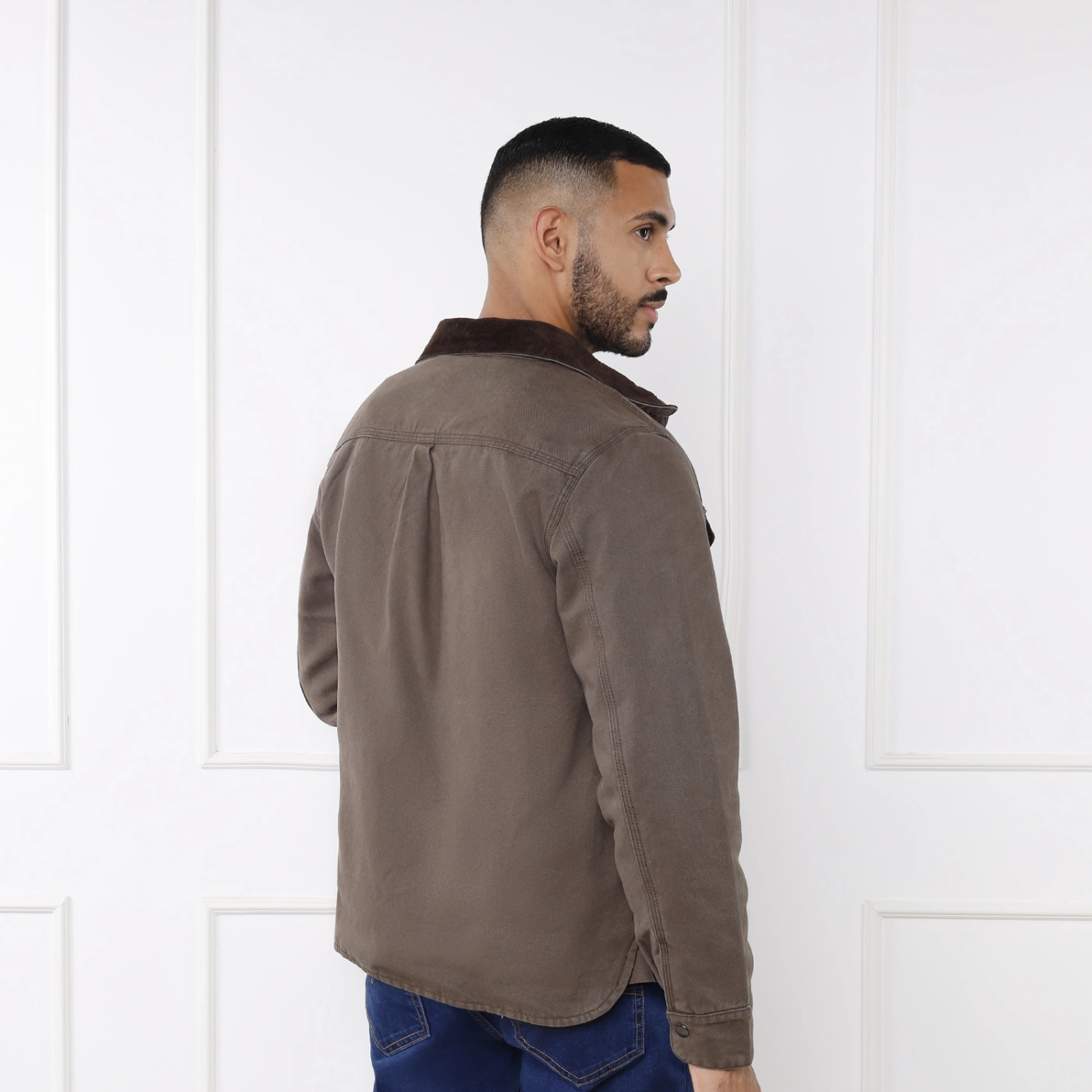 CASACA REGULAR FIT HOMBRE KANSAS BEIGE DARIEL - 4