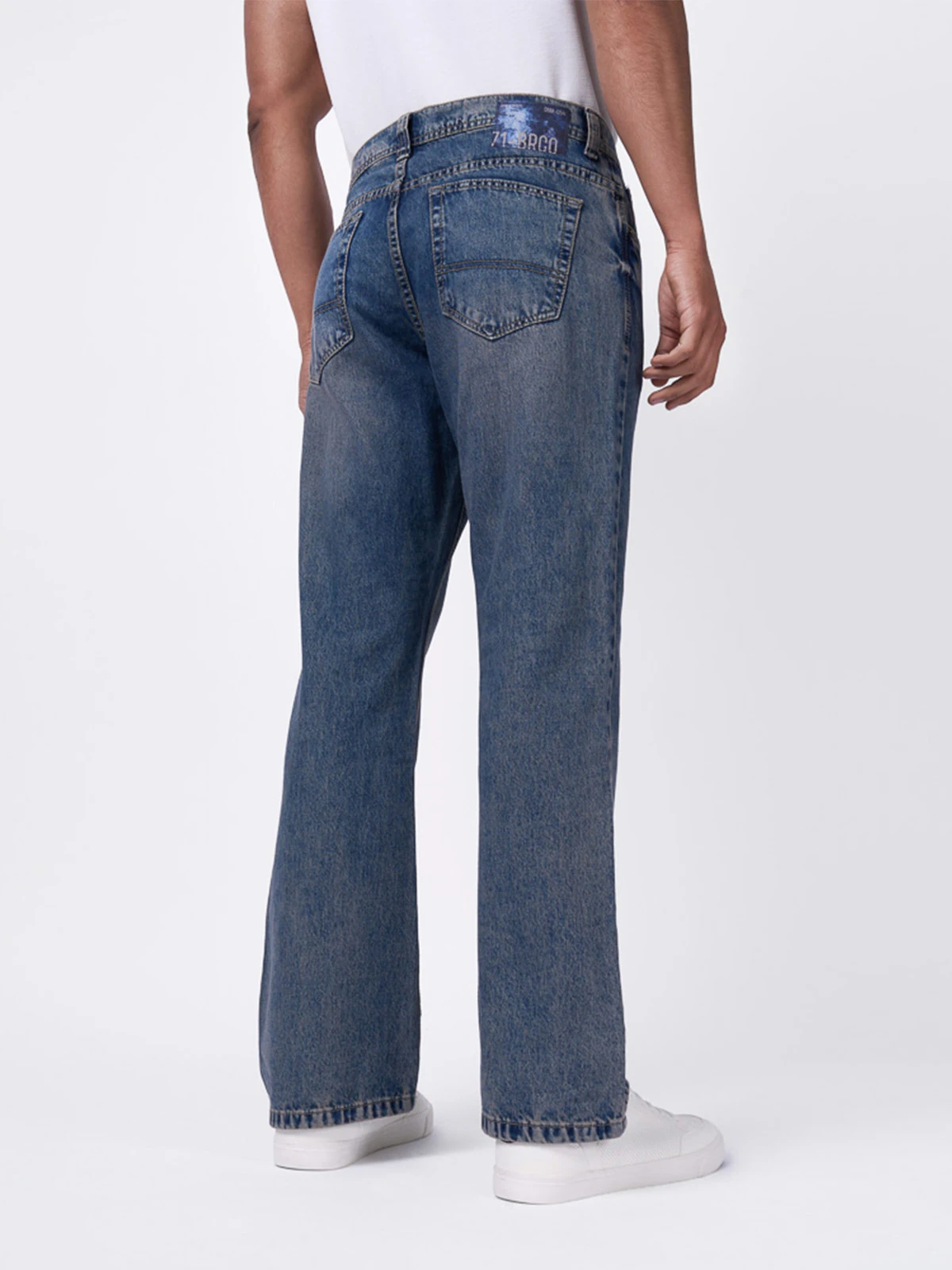 JEANS FLARE HOMBRE BRONCO CELESTE NAMM - 3