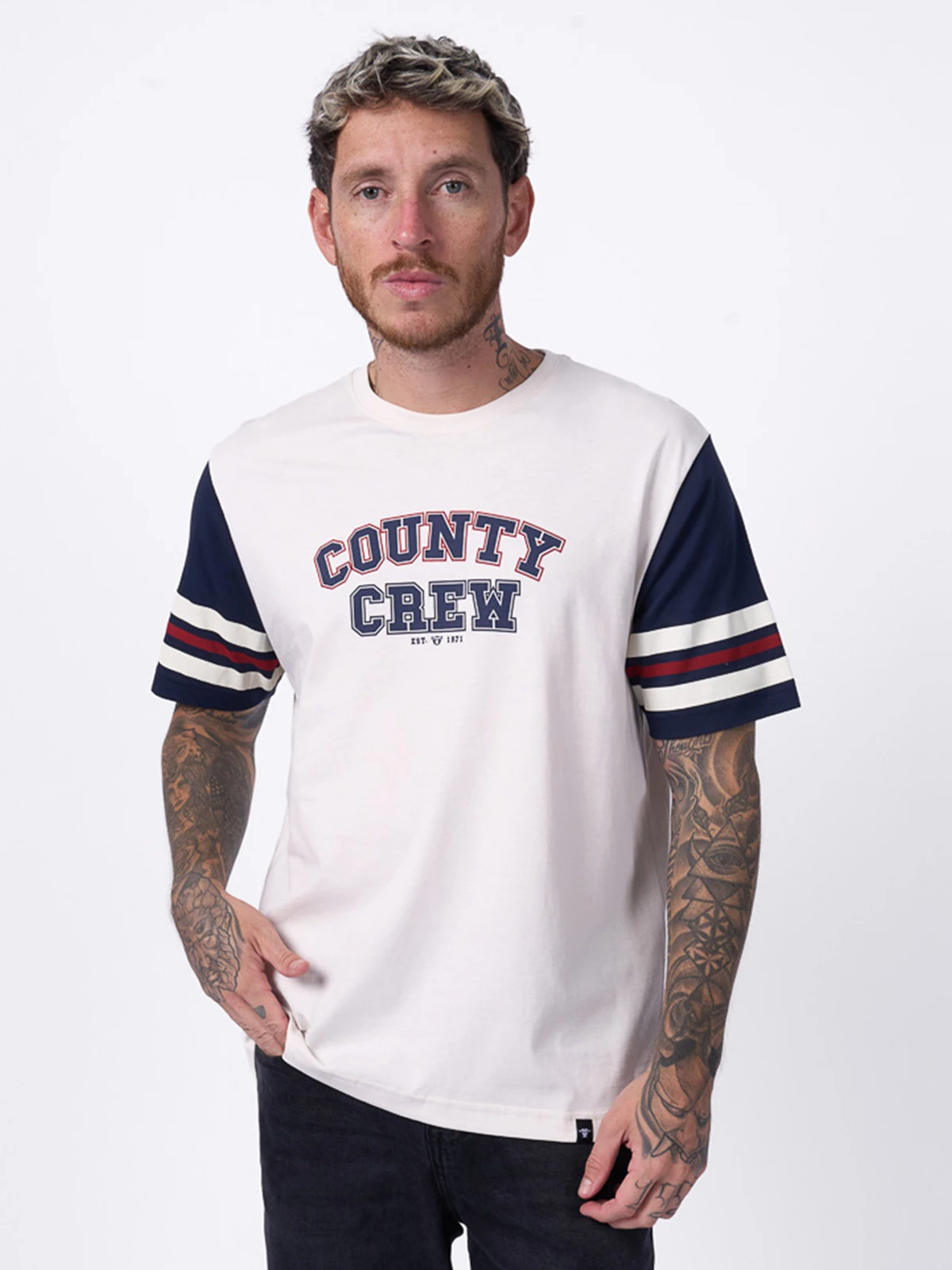 POLO HOMBRE BRONCO CREMA CONTY - 1