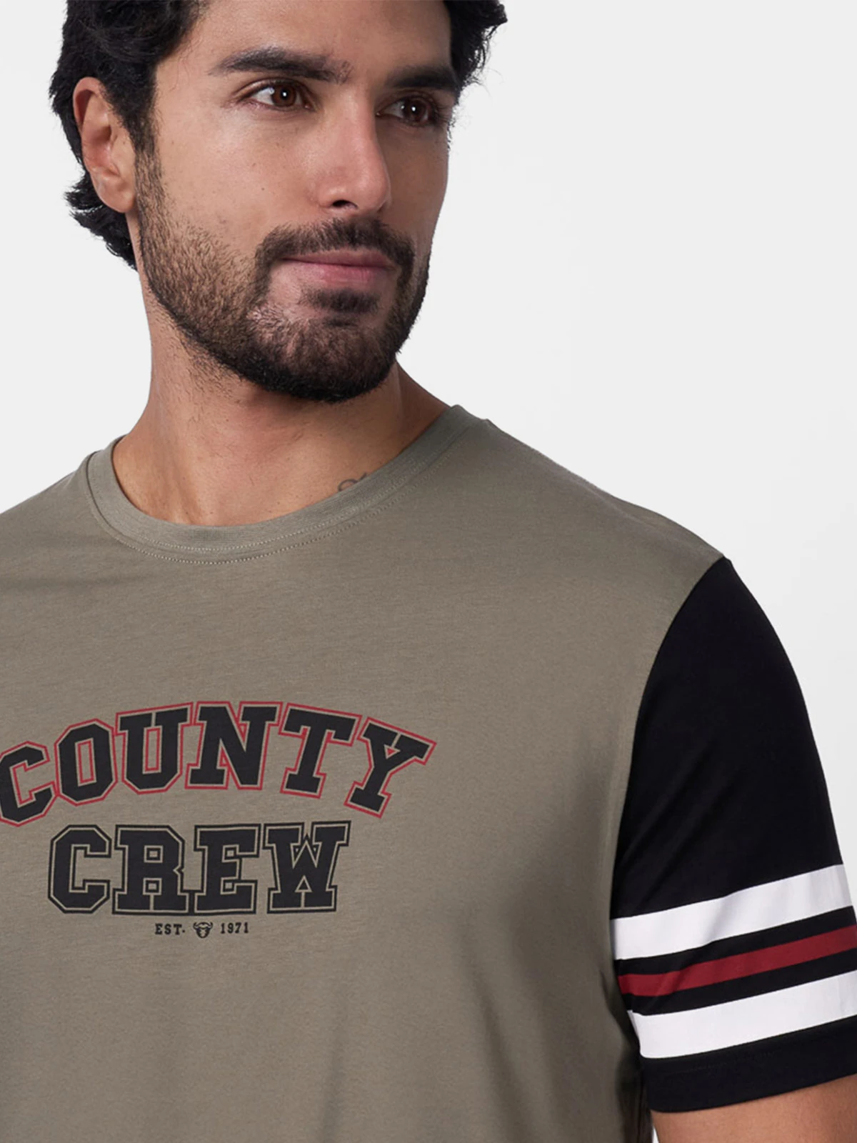 POLO HOMBRE BRONCO CREMA CONTY - 3