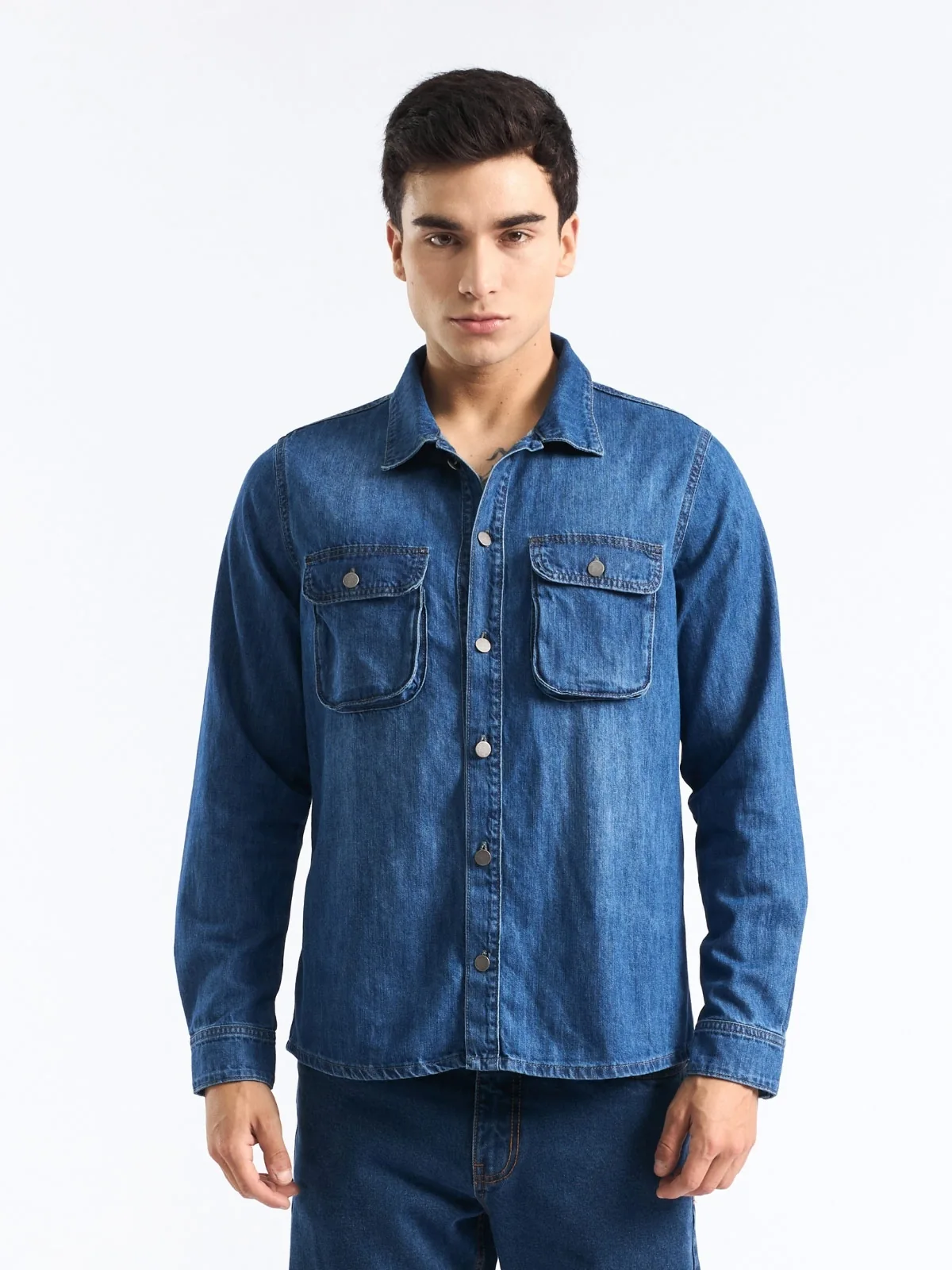 CAMISACO MANGA LARGA HOMBRE PARADA 111 VARGAS - 1