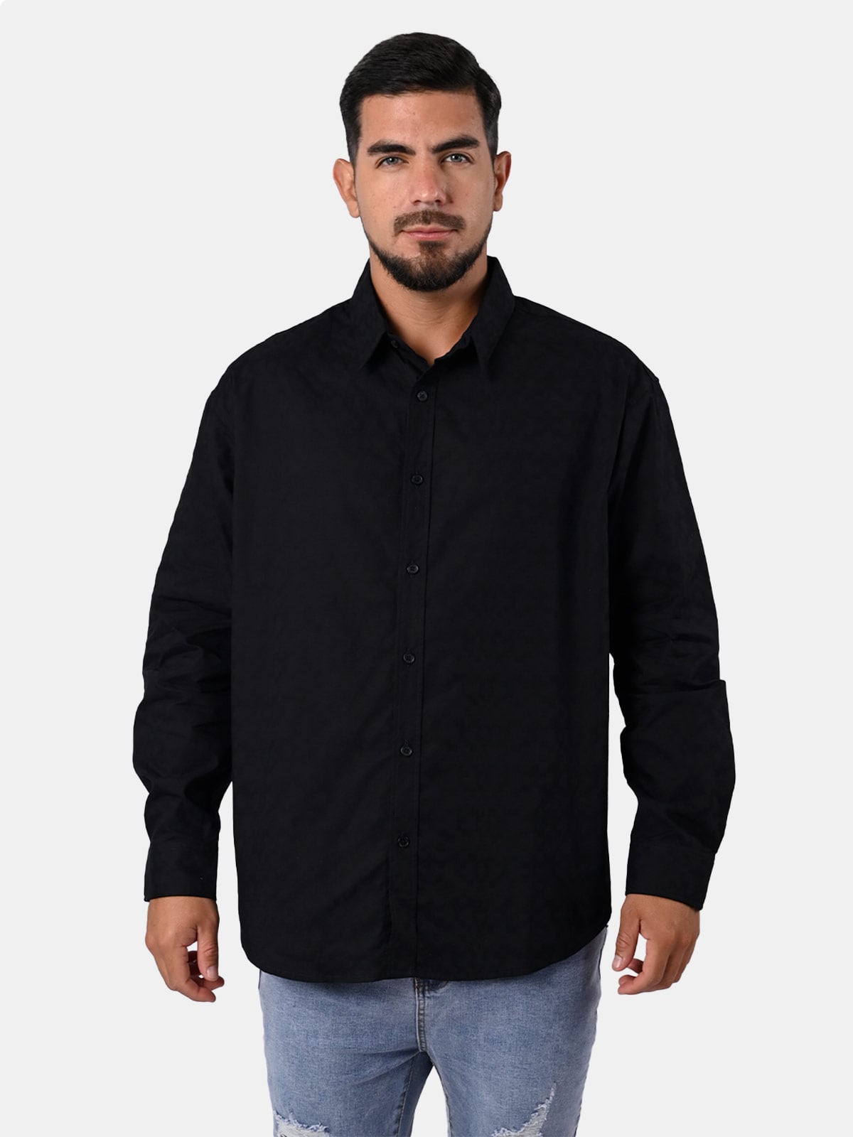 CAMISA MANGA LARGA HOMBRE BLACKOUT STRING - 1