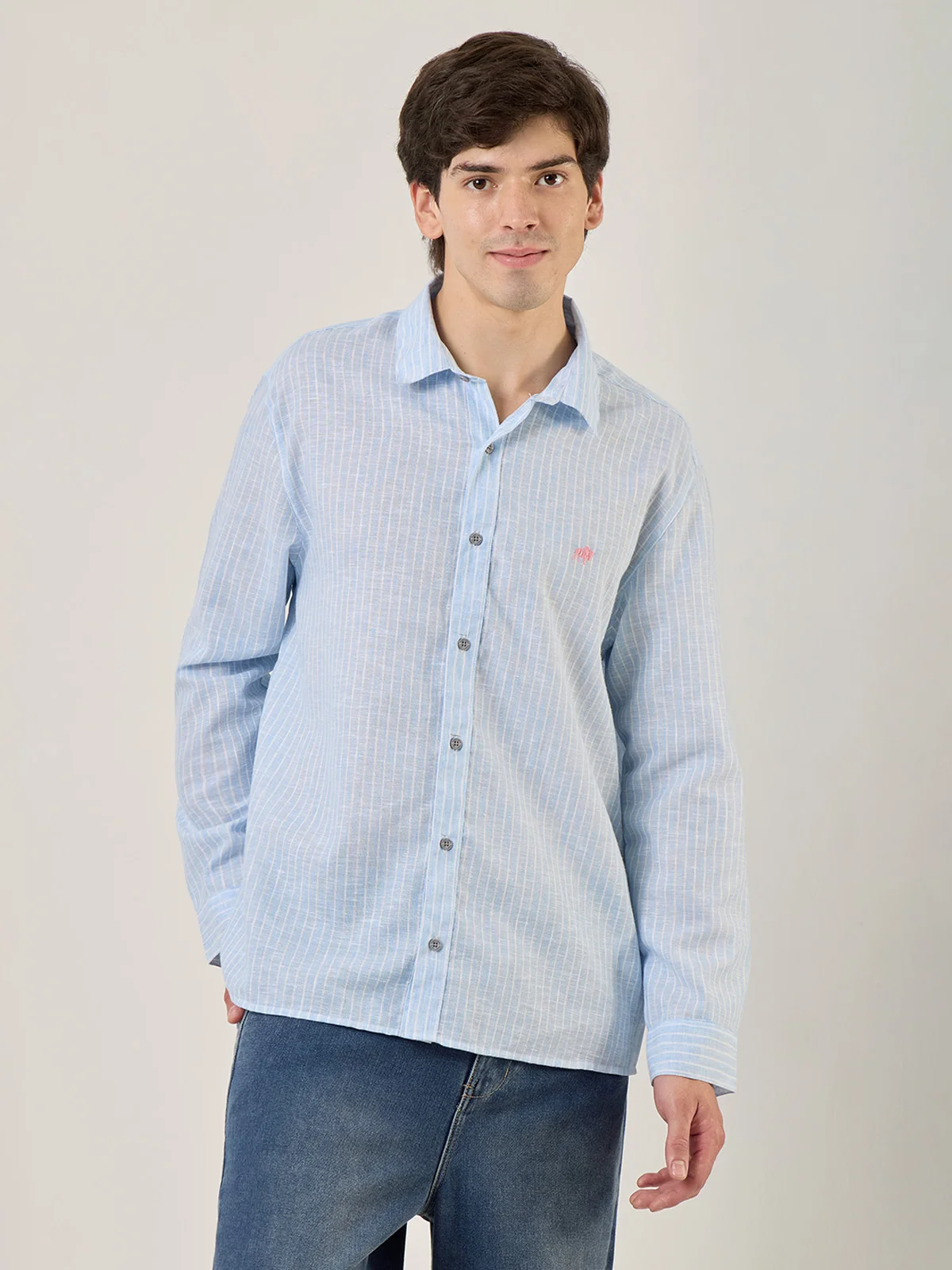 CAMISA MANGA LARGA HOMBRE ROBERT LEWIS - 1