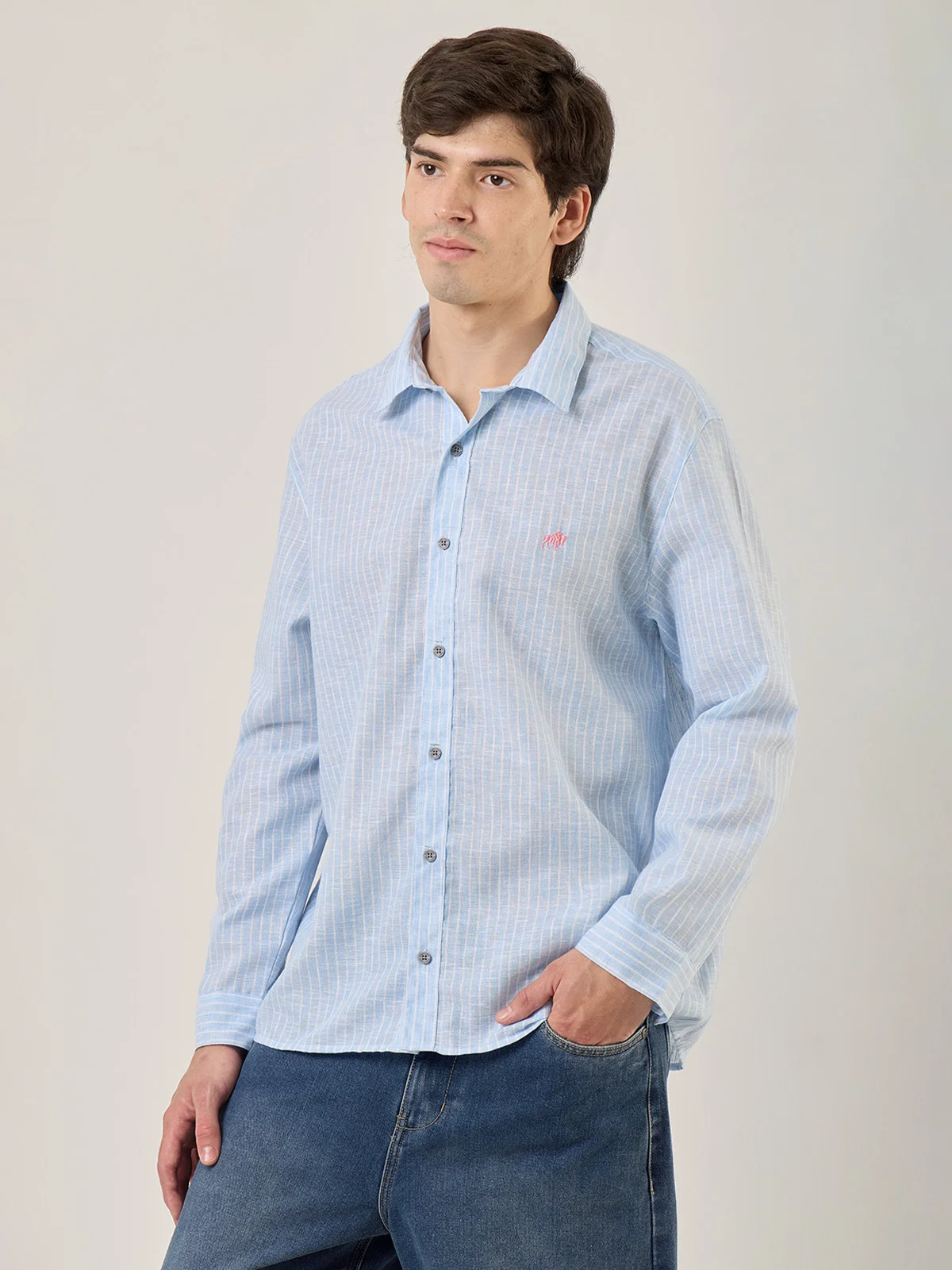 CAMISA MANGA LARGA HOMBRE ROBERT LEWIS - 3