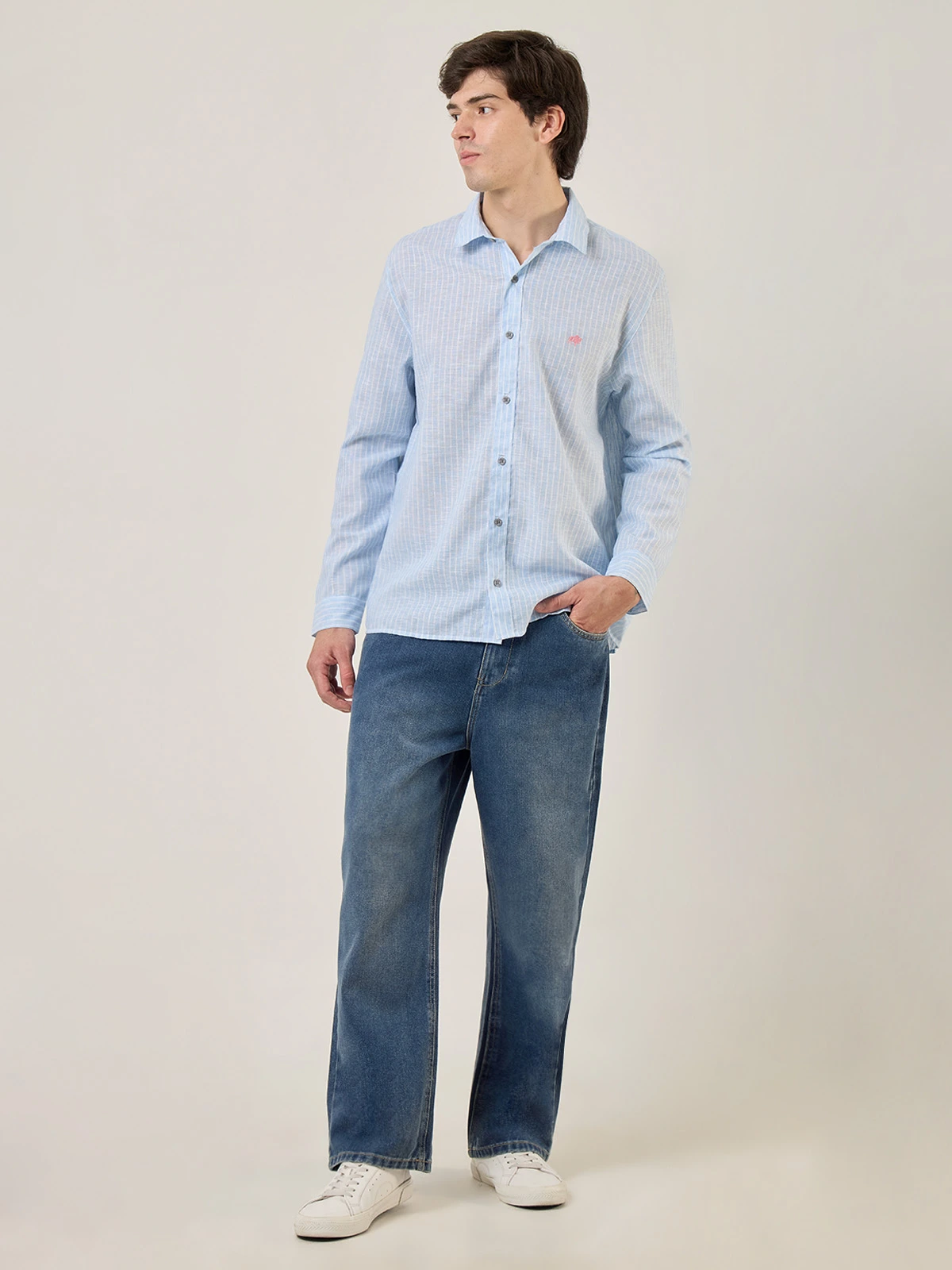 CAMISA MANGA LARGA HOMBRE ROBERT LEWIS - 5