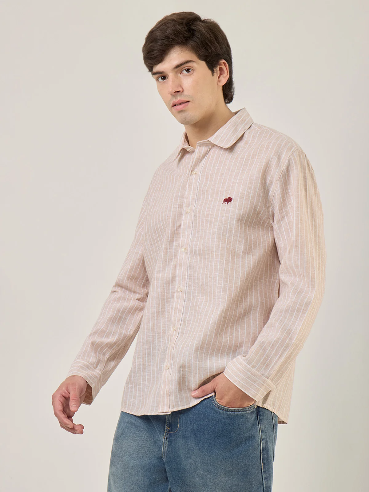 CAMISA MANGA LARGA HOMBRE ROBERT LEWIS - 3