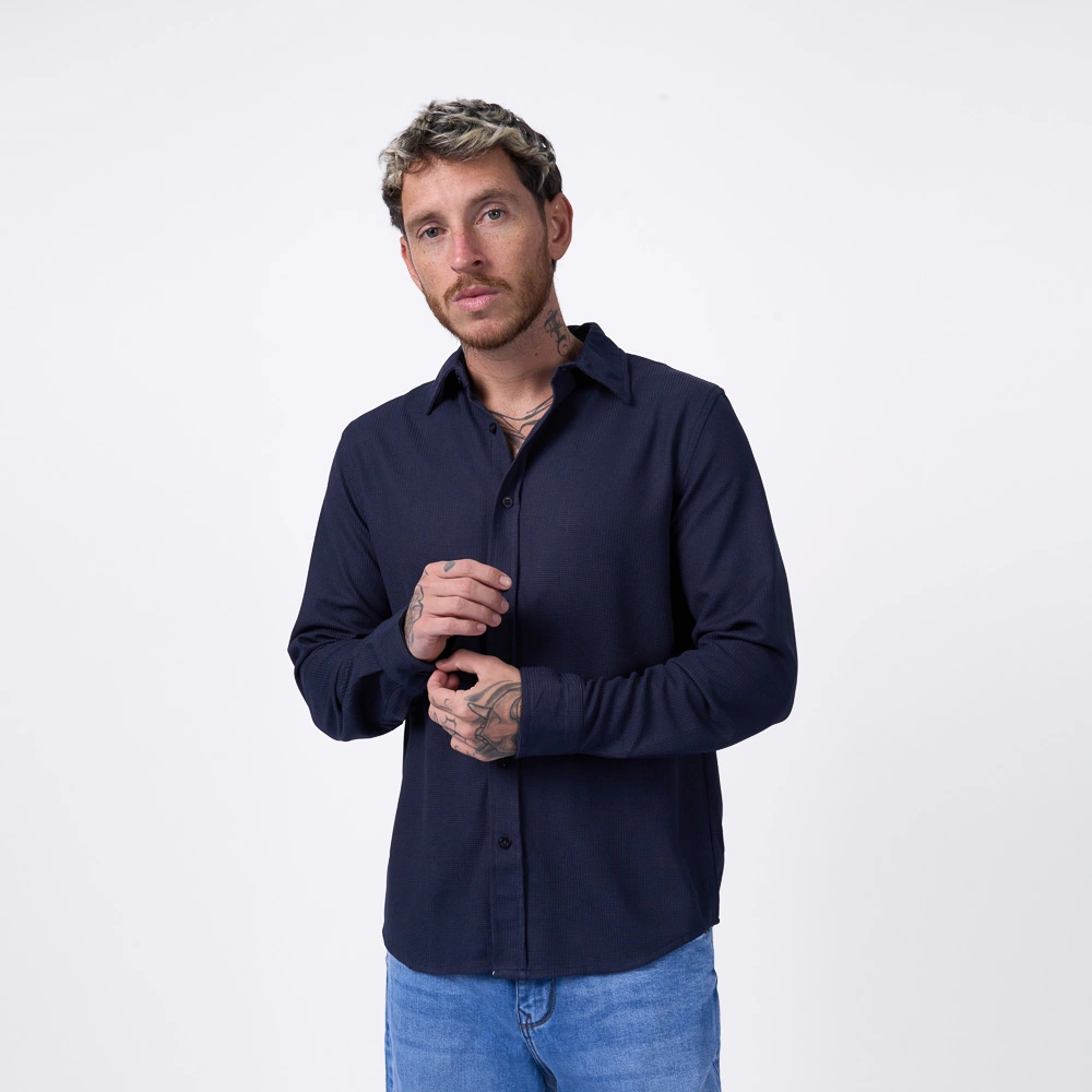 CAMISA MANGA CORTA HOMBRE BRONCO -G-VIZCONDEZ - 1