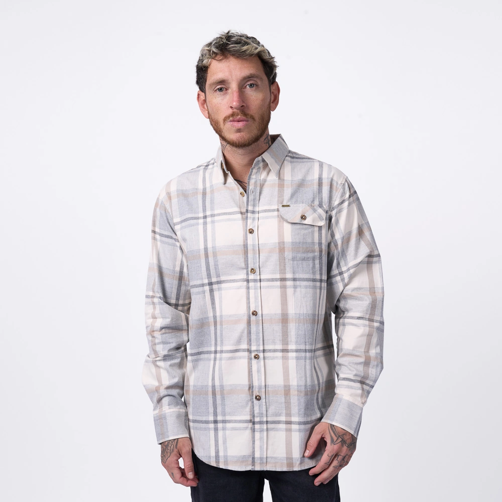 CAMISA MANGA LARGA HOMBRE BRONCO -G-FARAONEZ - 1