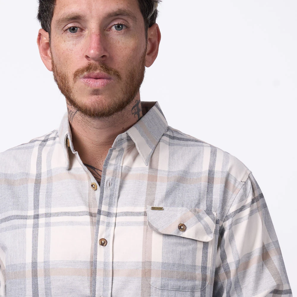CAMISA MANGA LARGA HOMBRE BRONCO -G-FARAONEZ - 3