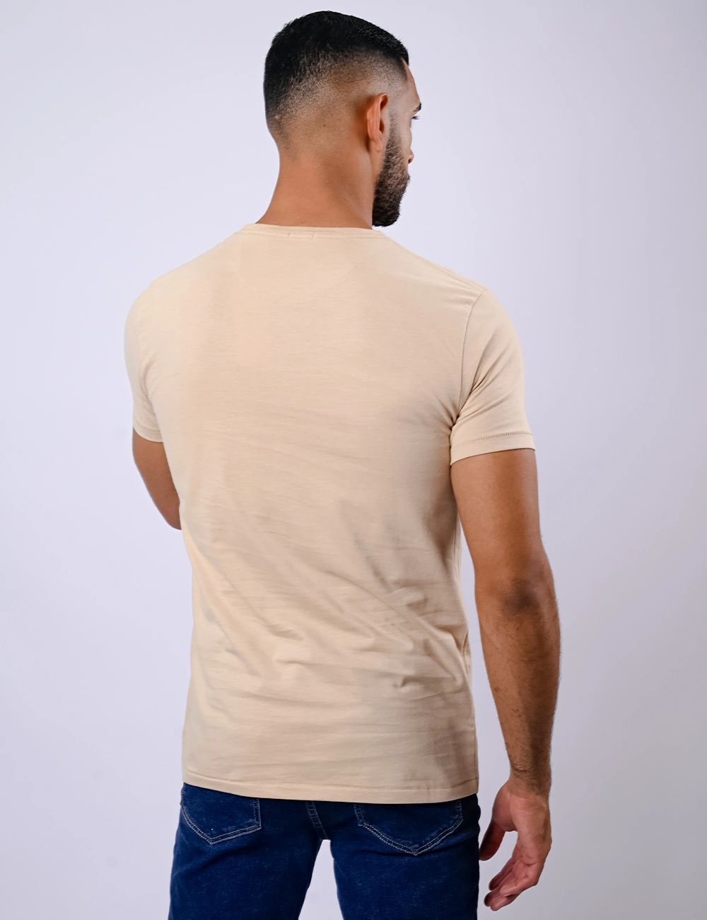 POLO MANGA CORTA HOMBRE WOALLANCE PREMIUM HONEY - 5