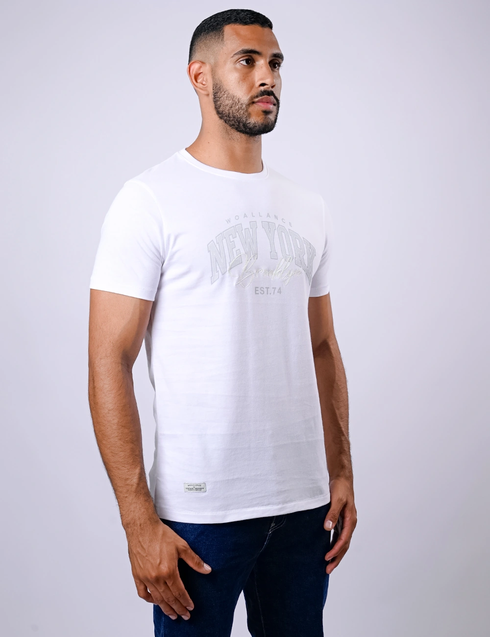 POLO MANGA CORTA HOMBRE WOALLANCE PREMIUM HONEY - 3