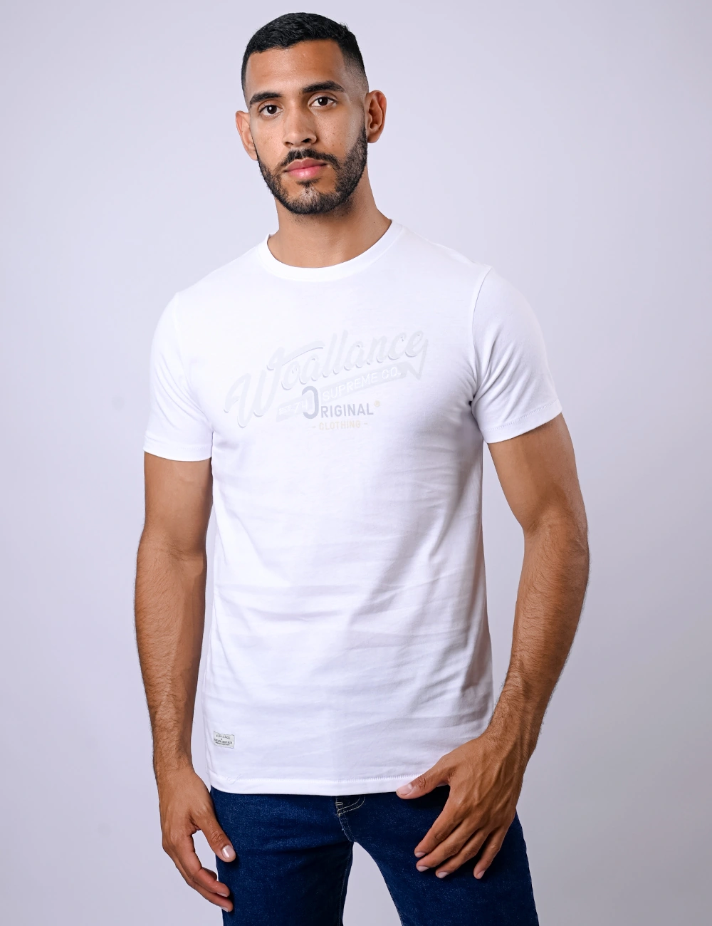 POLO MANGA CORTA HOMBRE WOALLANCE PREMIUM MORGAN - 1