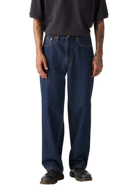 JEAN BAGGY FIT HOMBRE LEVI'S 578 RINSE CRUS TIRO MEDIO - 2