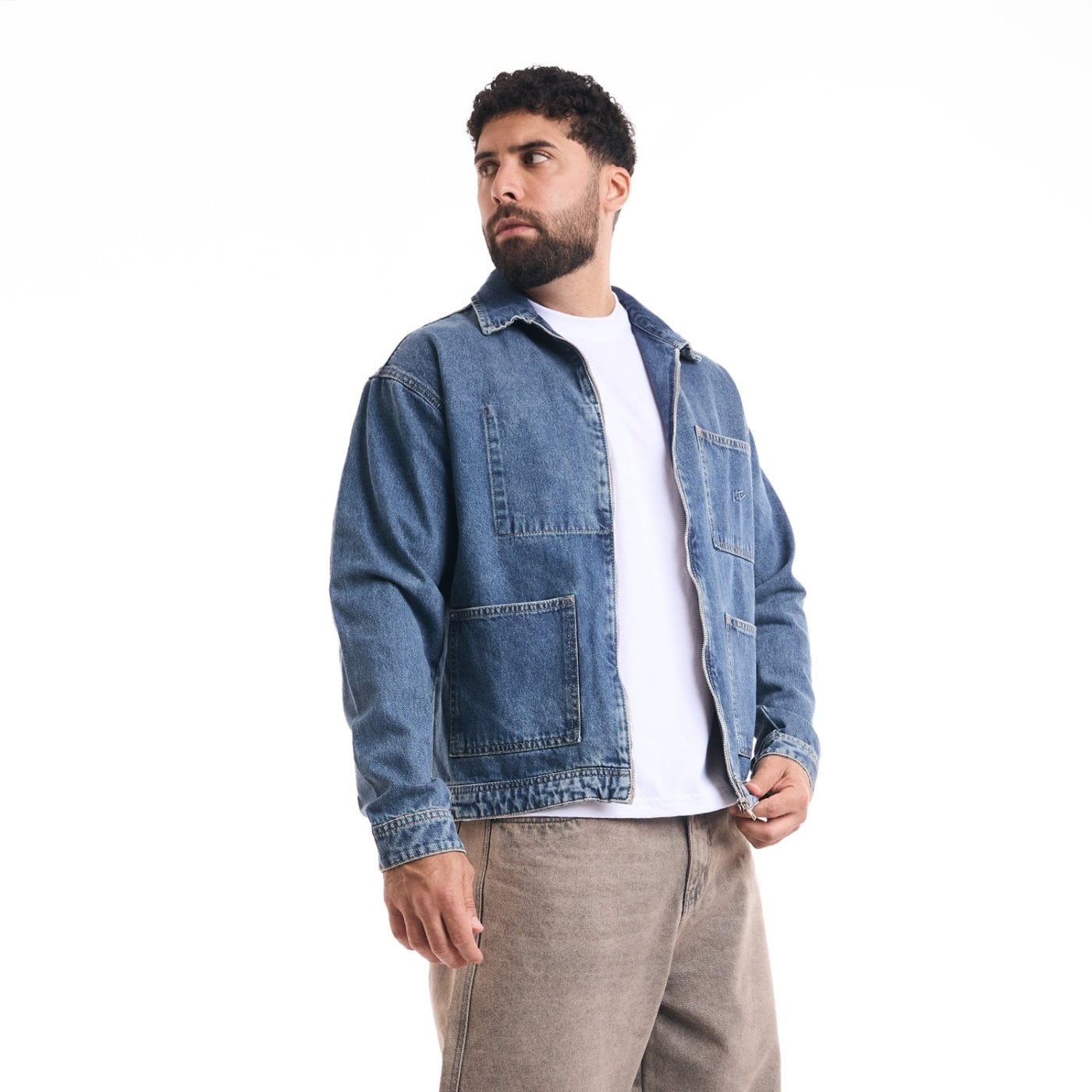 CASACA BOXY FIT HOMBRE METAL JEANS ESTAMBULL - 3