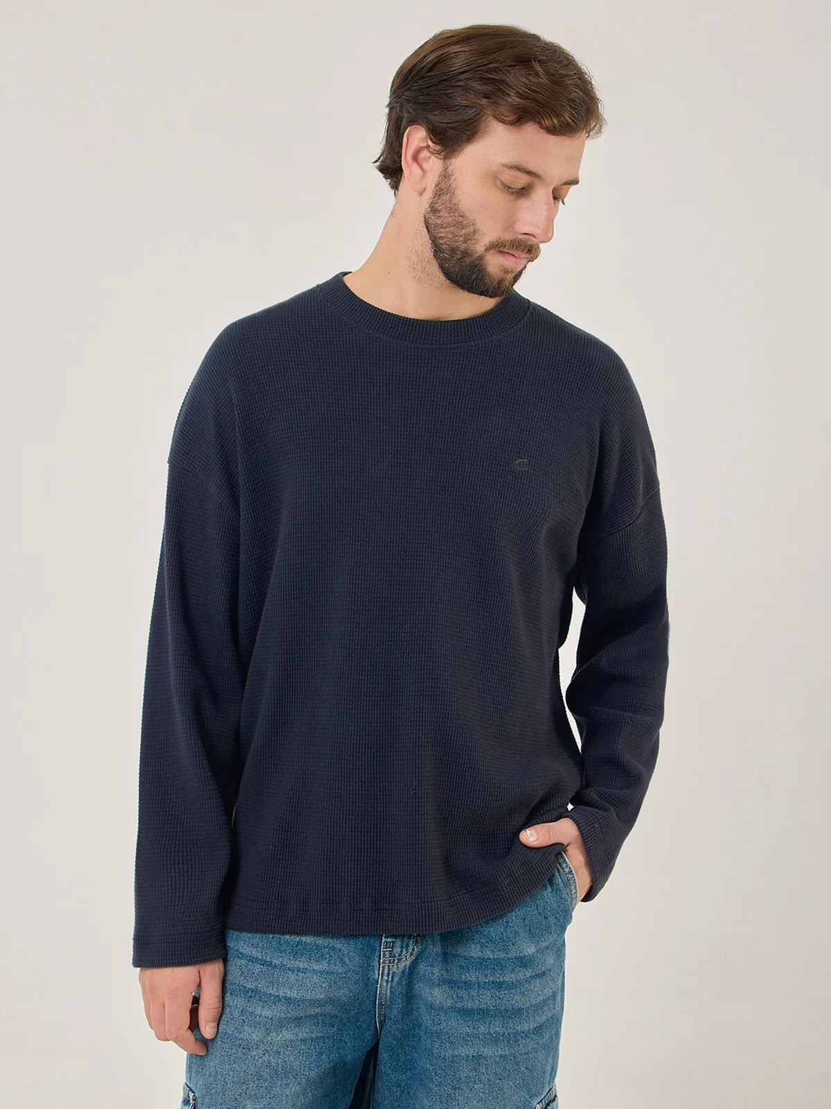 POLO MANGA LARGA ALGODÓN HOMBRE CLOUDBREAK - 1