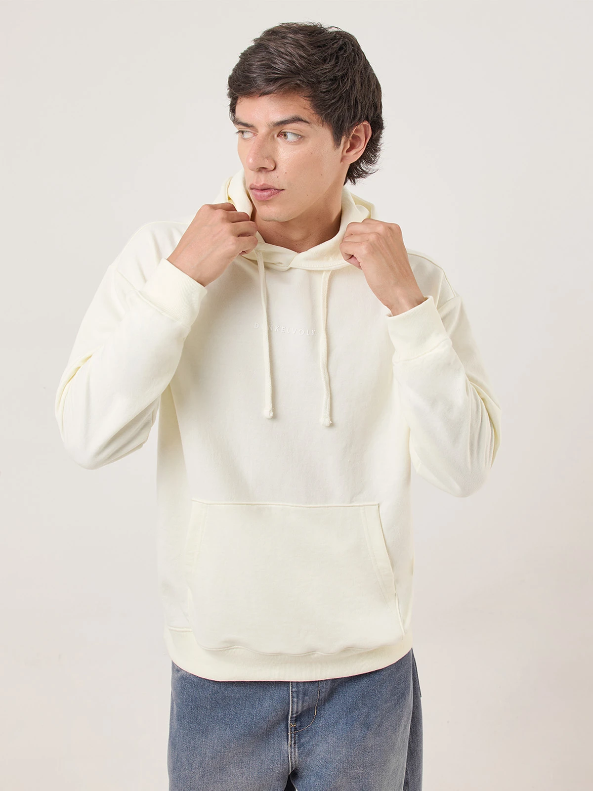 POLERA MANGA LARGA HOMBRE DUNKELVOLK HOODIE - 1