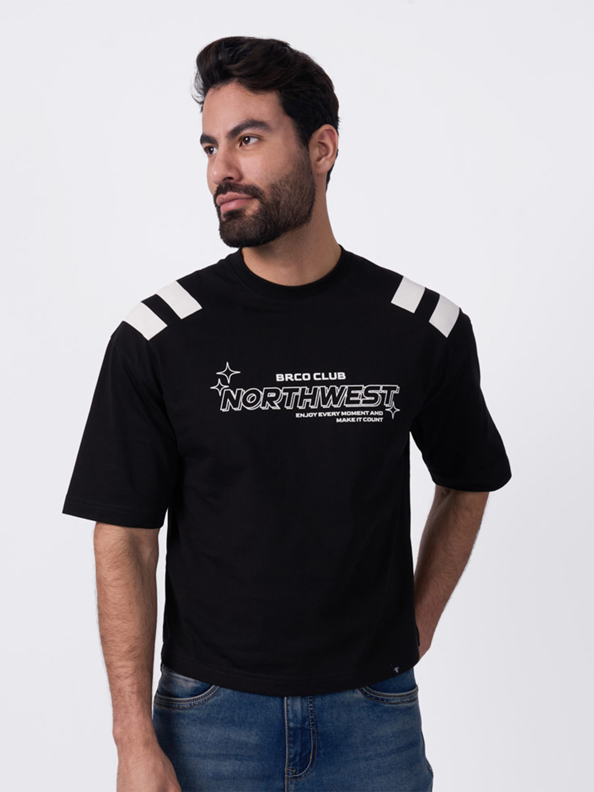 POLO MANGA CORTA HOMBRE BRONCO NORTHWEST - 1