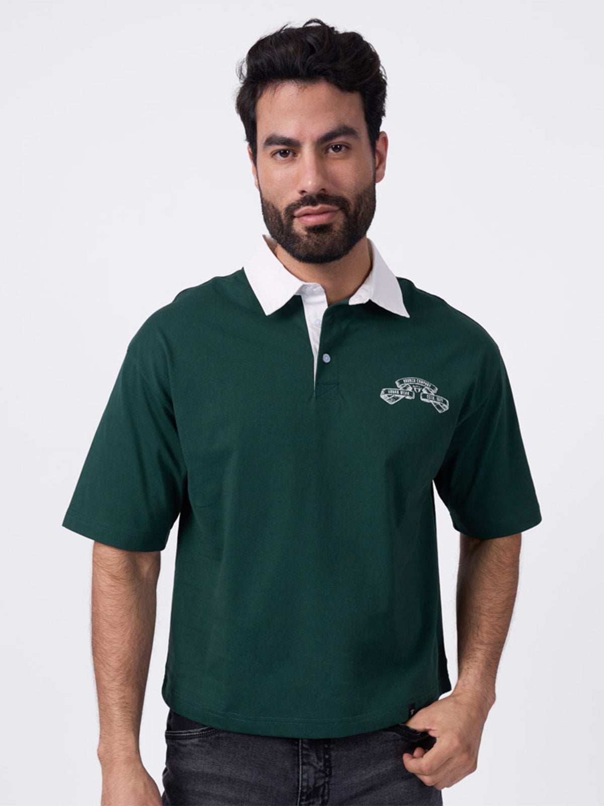 POLO MANGA CORTA HOMBRE BRONCO COMPANY - 1