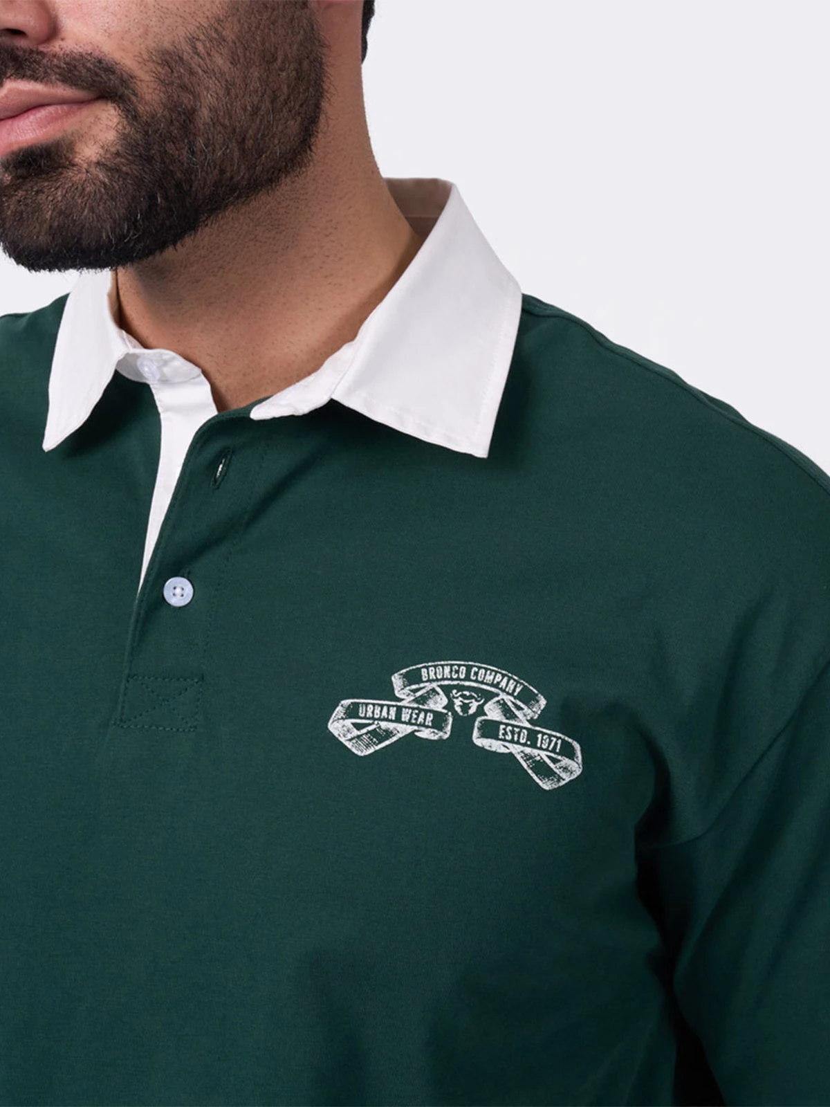 POLO MANGA CORTA HOMBRE BRONCO COMPANY - 3