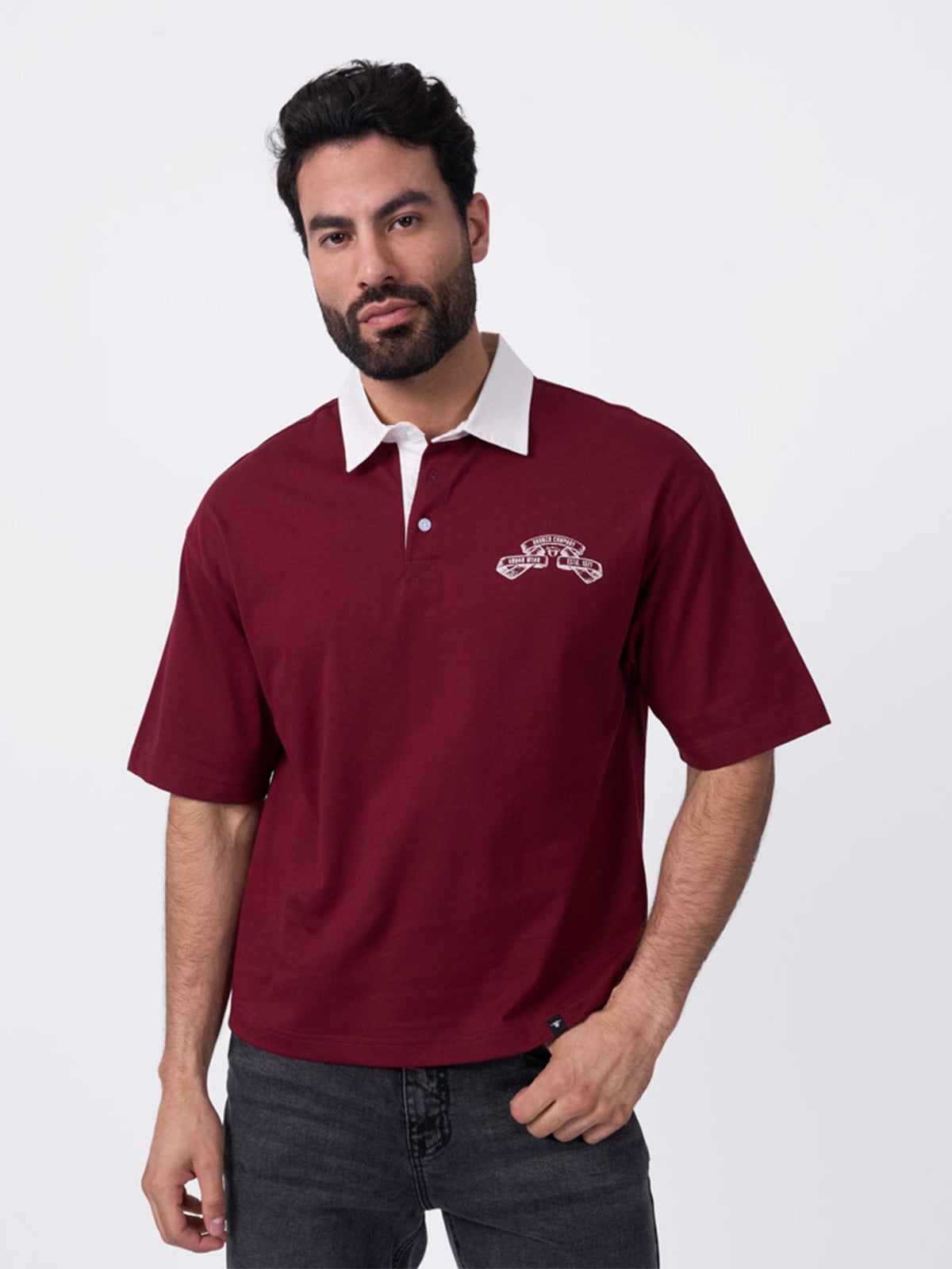 POLO MANGA CORTA HOMBRE BRONCO COMPANY - 1