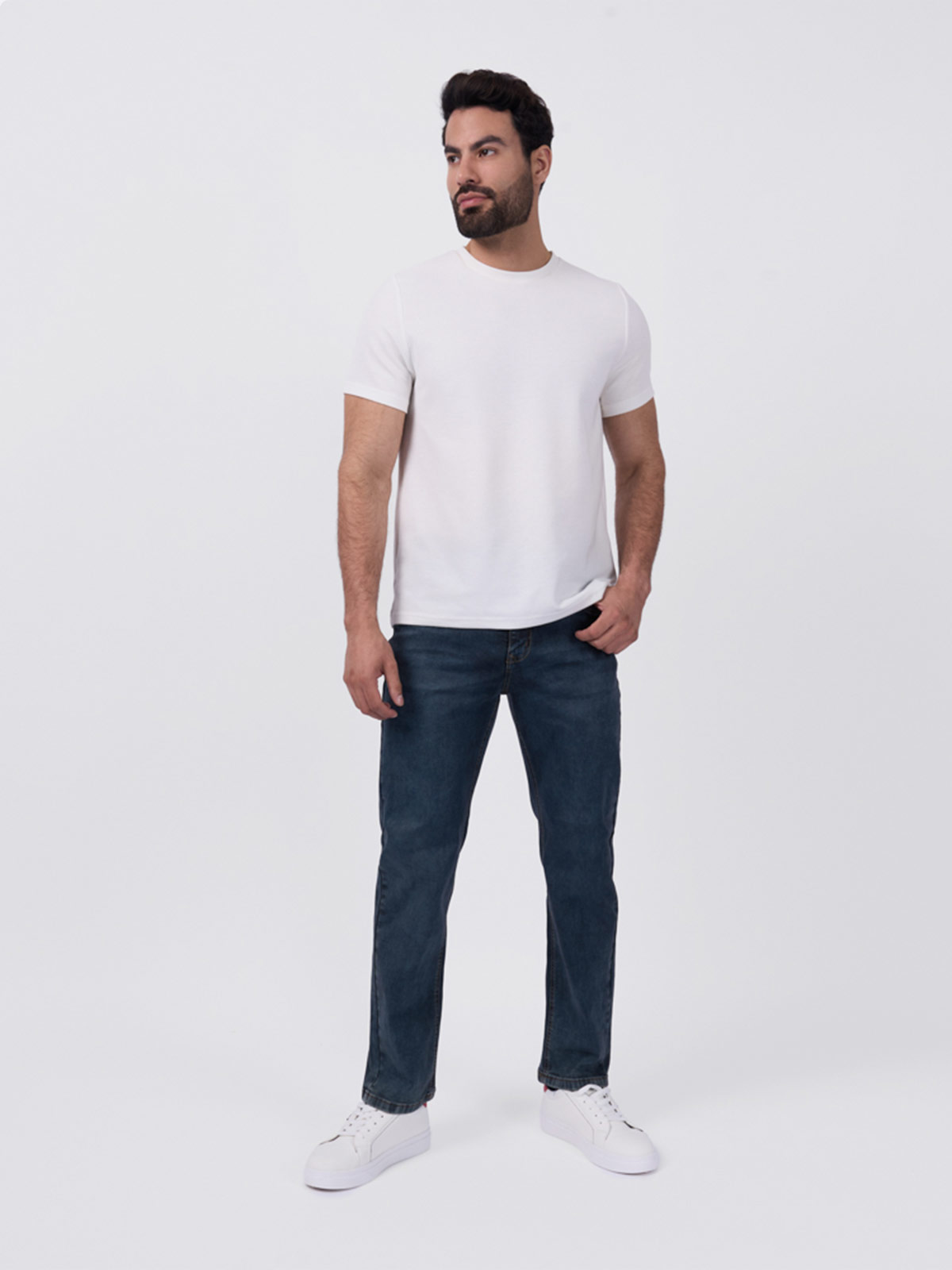 JEAN REGULAR FIT HOMBRE BRONCO ALGODÓN - 1