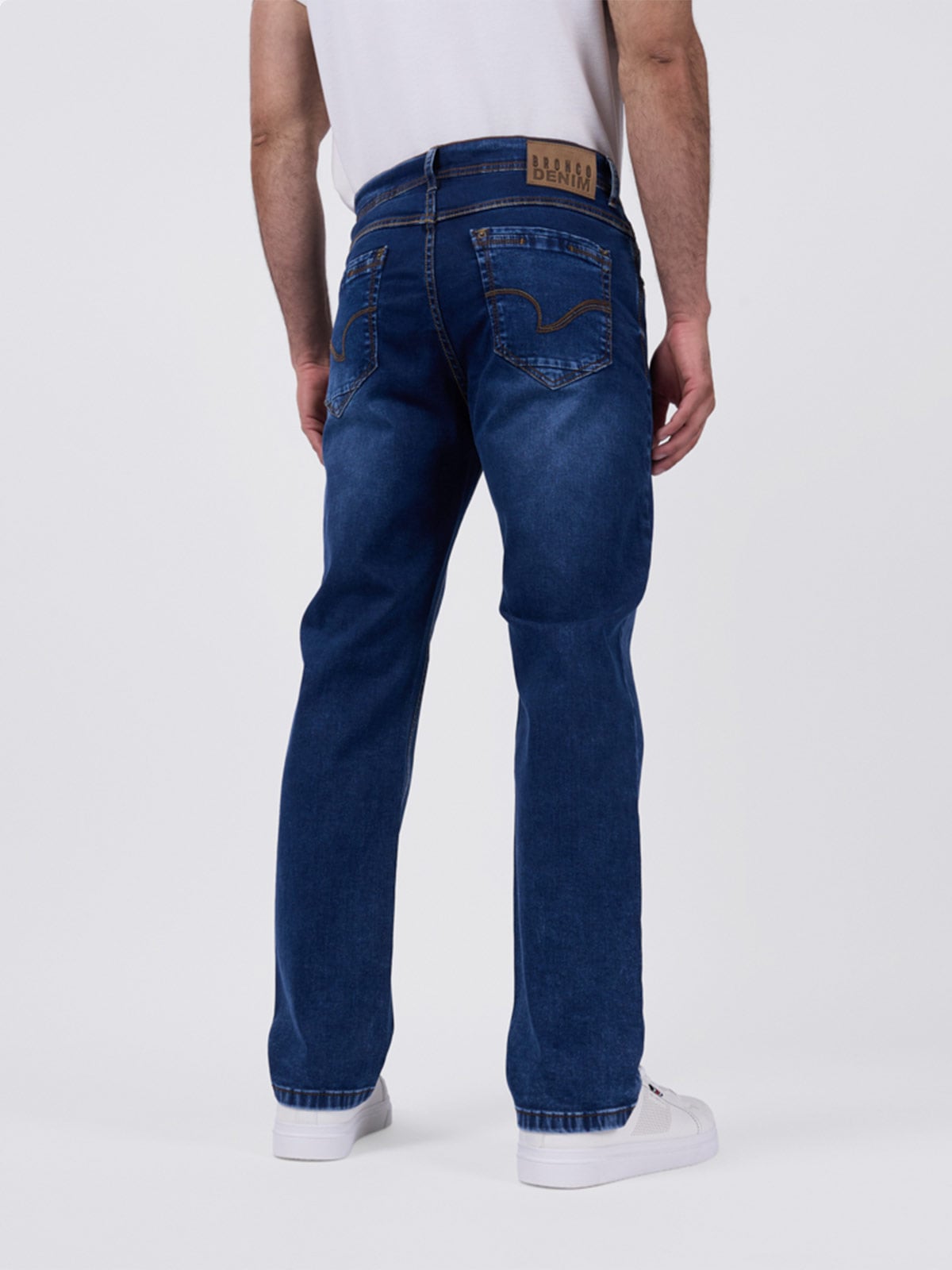 JEAN REGULAR FIT HOMBRE BRONCO ALGODÓN - 3