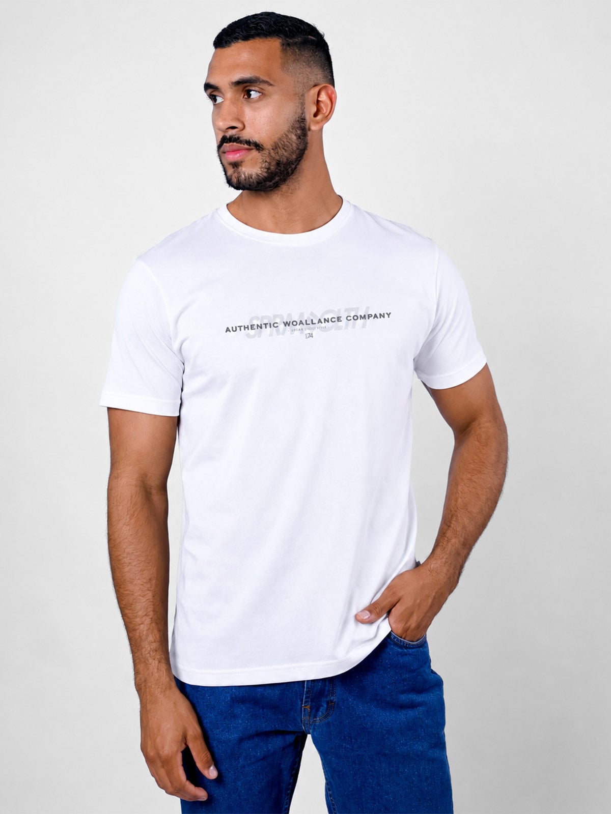 POLO MANGA CORTA ALGODÓN HOMBRE WOALLANCE CLASICO - 1