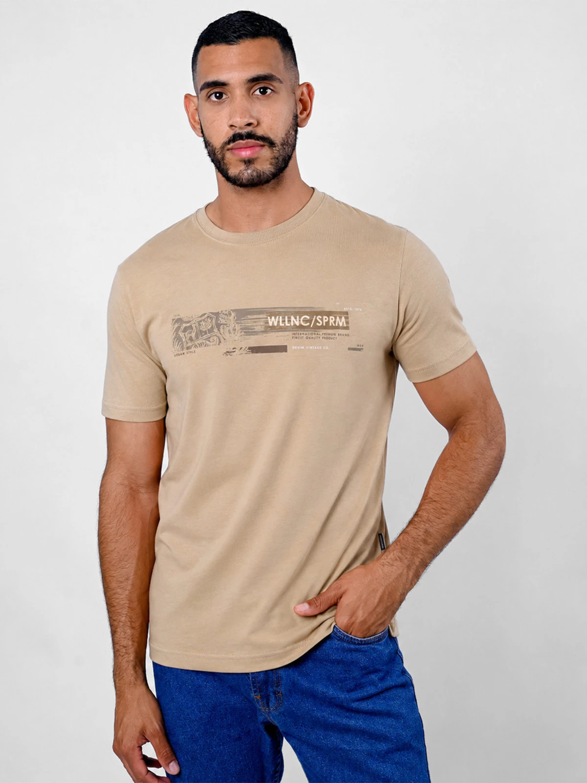 POLO MANGA CORTA ALGODÓN HOMBRE WOALLANCE CLASICO - 1