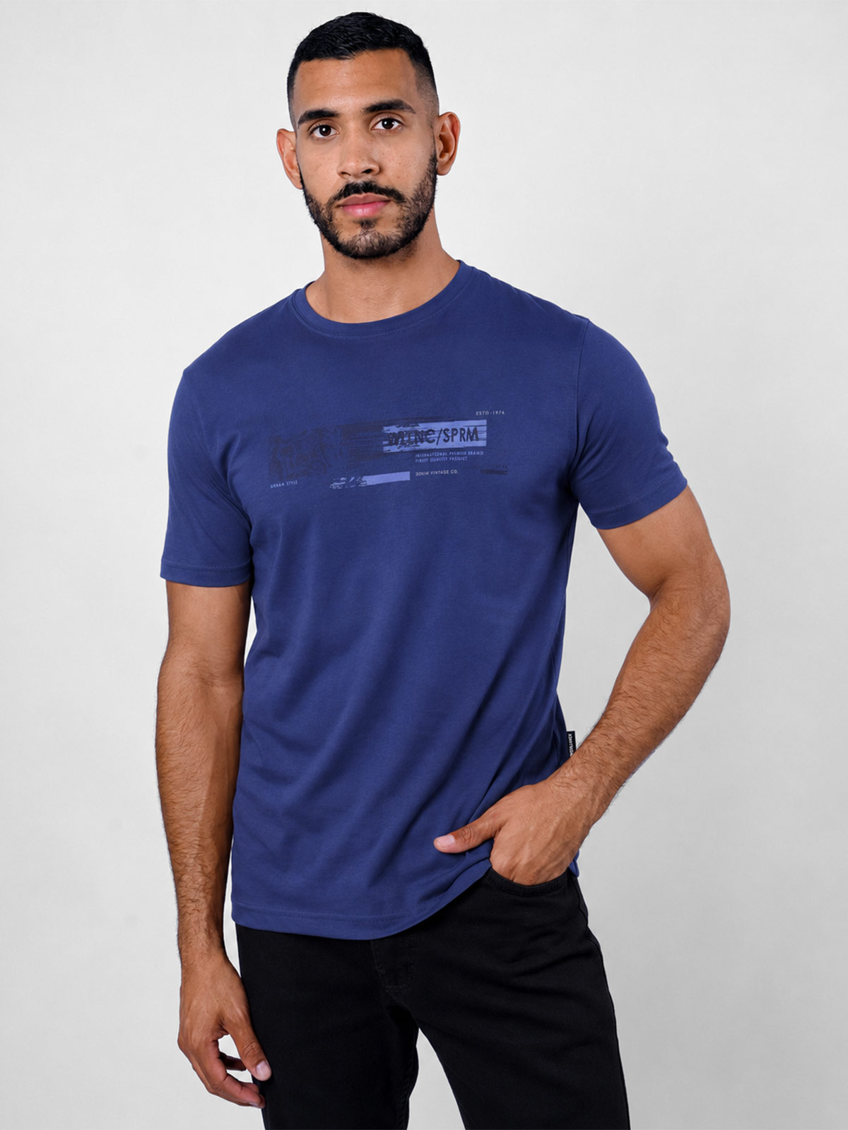 POLO MANGA CORTA ALGODÓN HOMBRE WOALLANCE CLASICO - 1