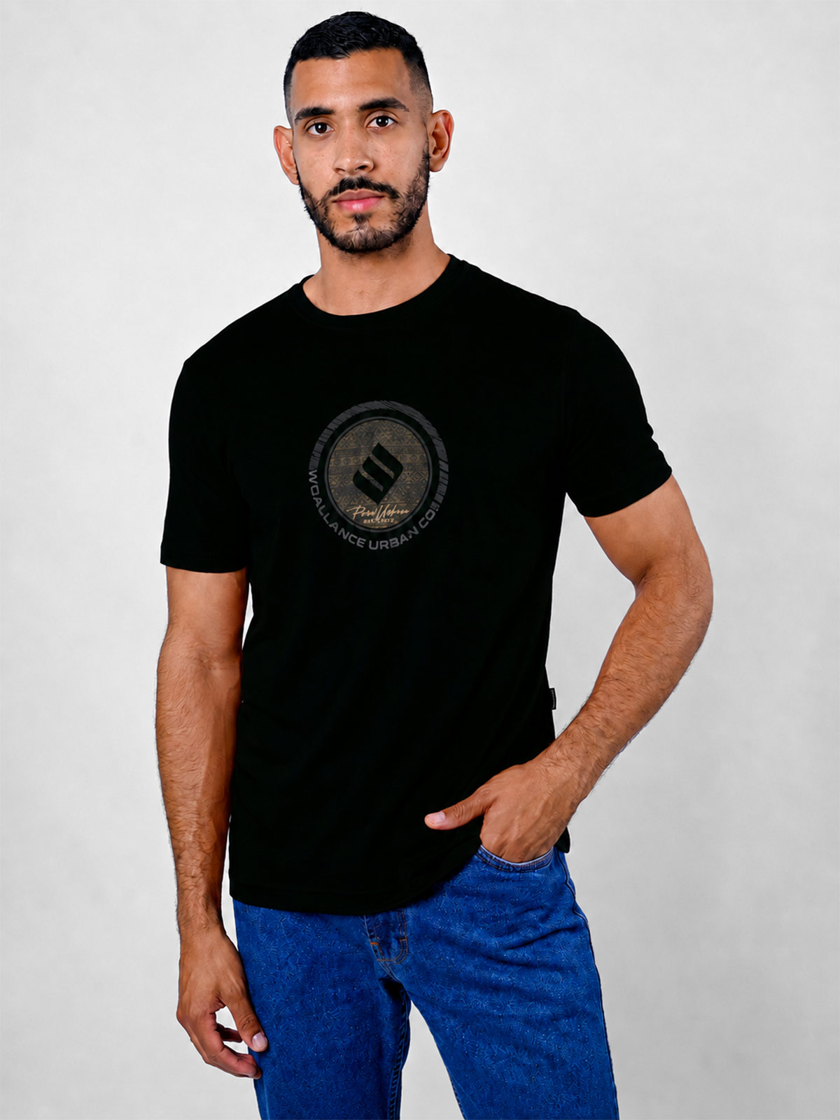 POLO MANGA CORTA ALGODÓN HOMBRE WOALLANCE CLASICO - 1