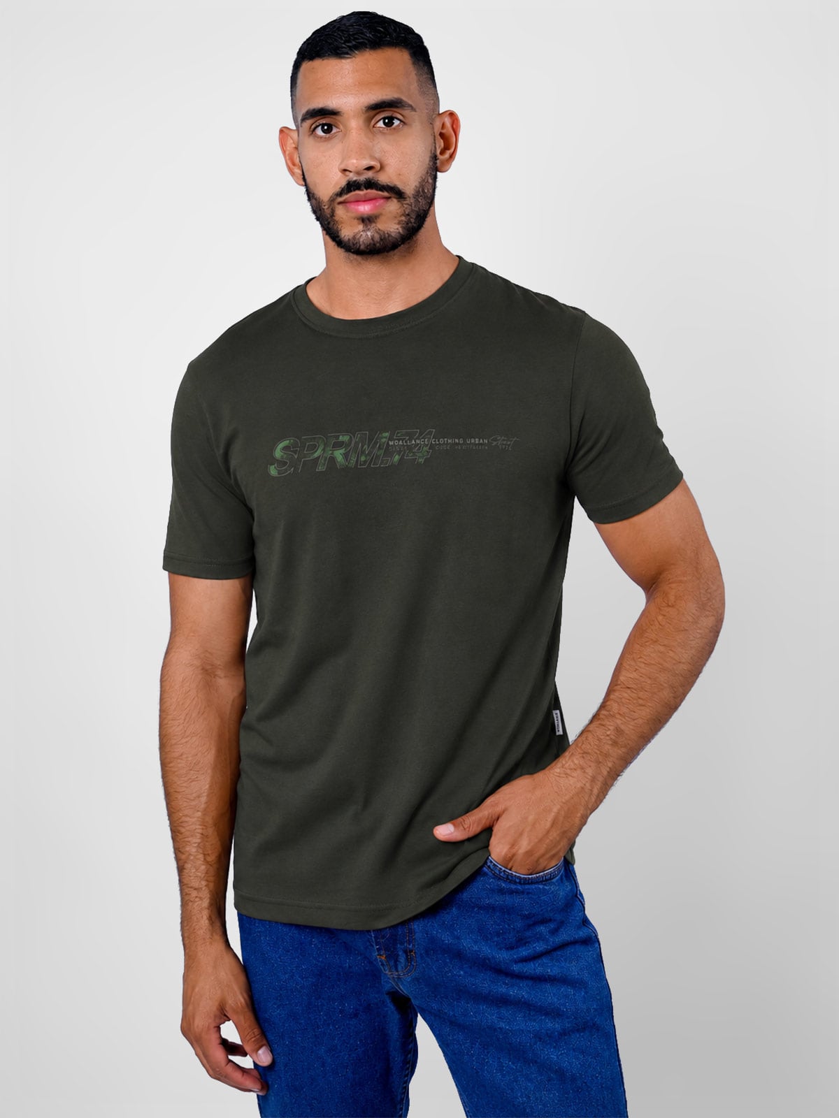 POLO MANGA CORTA ALGODÓN HOMBRE WOALLANCE CLASICO - 1
