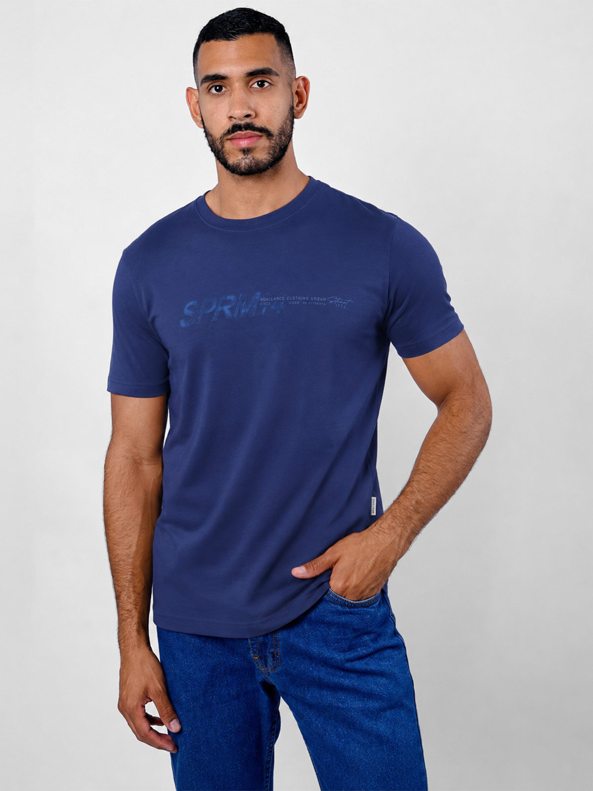 POLO MANGA CORTA ALGODÓN HOMBRE WOALLANCE CLASICO - 1