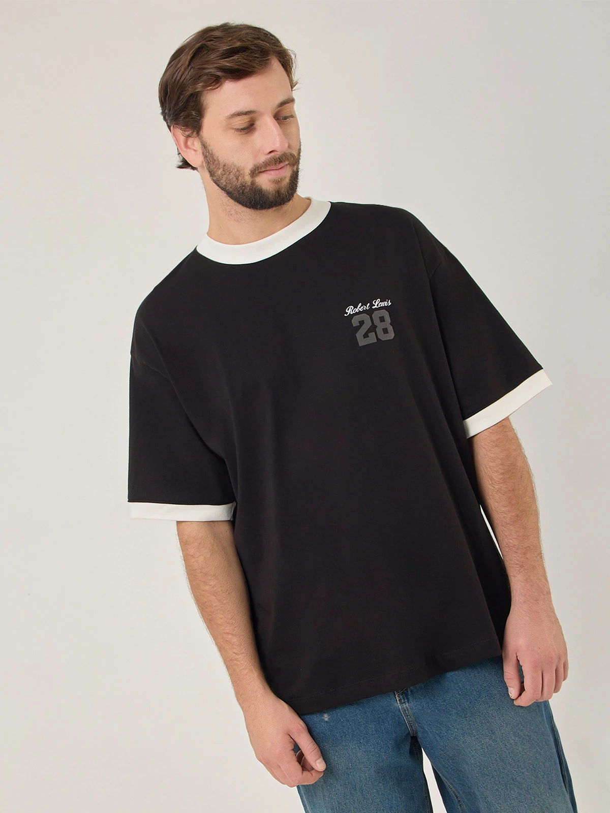 POLO MANGA CORTA ALGODÓN HOMBRE ROBERT LEWIS - 1
