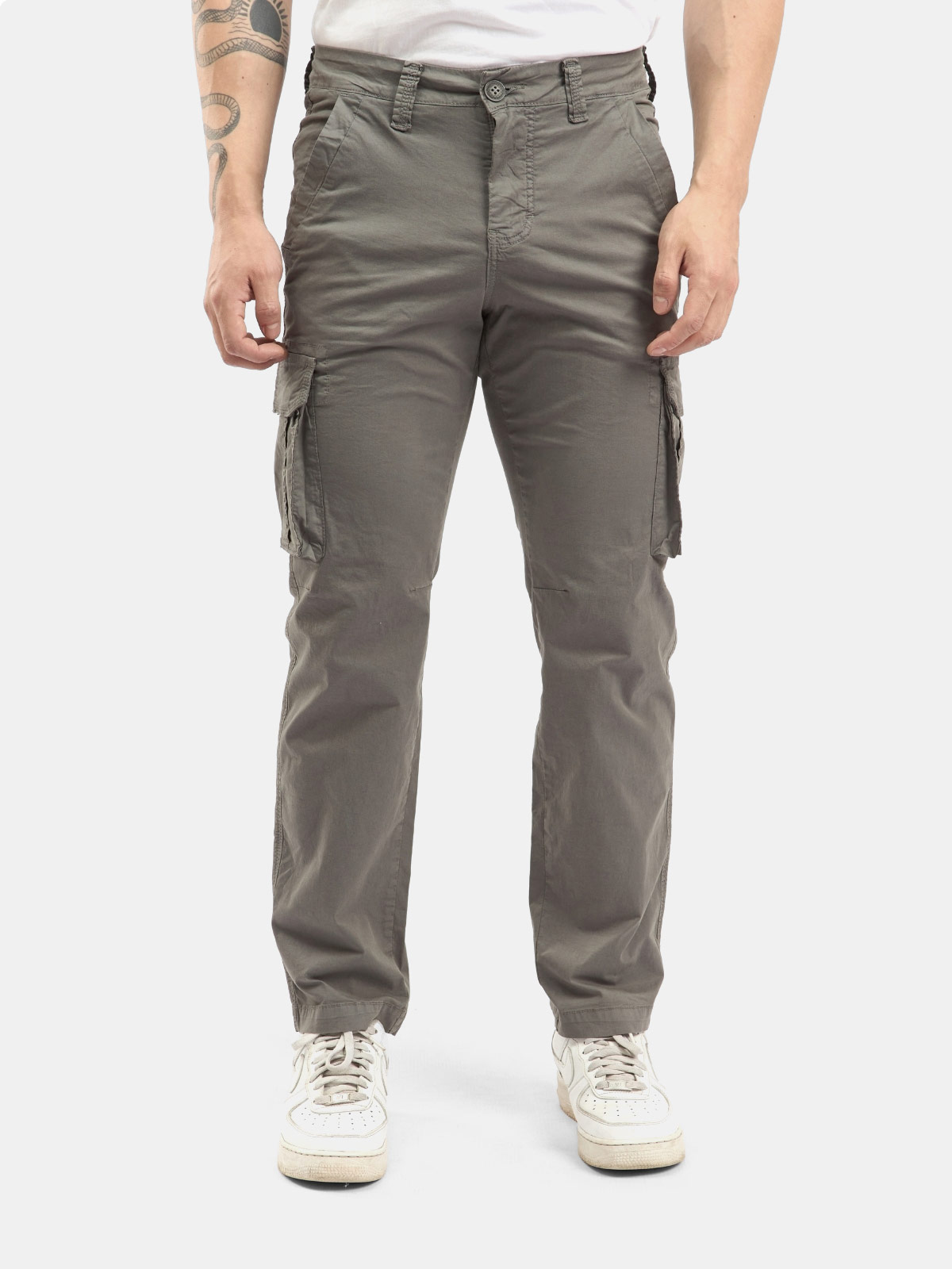 PANTALÓN RECTO HOMBRE PARADA 111 CARGO ALGODÓN CLERK - 1