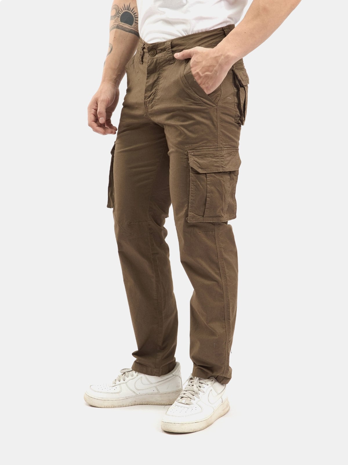 PANTALÓN RECTO HOMBRE PARADA 111 CARGO ALGODÓN CLERK - 4