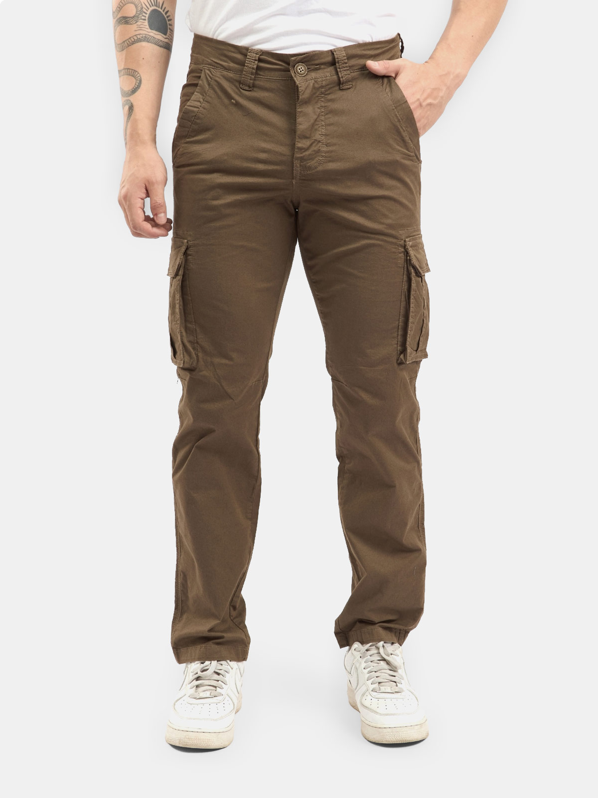 PANTALÓN RECTO HOMBRE PARADA 111 CARGO ALGODÓN CLERK - 1