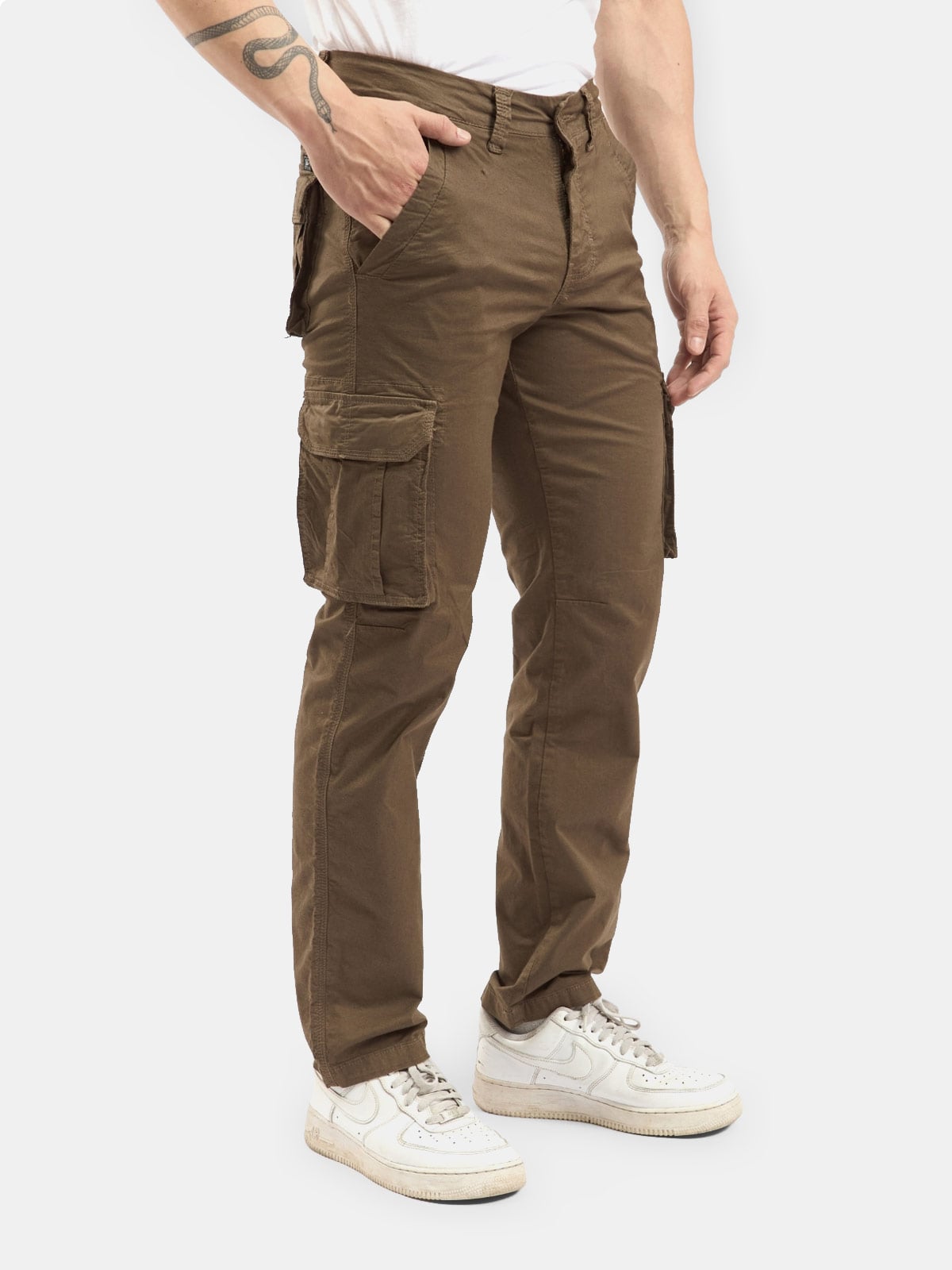 PANTALÓN RECTO HOMBRE PARADA 111 CARGO ALGODÓN CLERK - 3