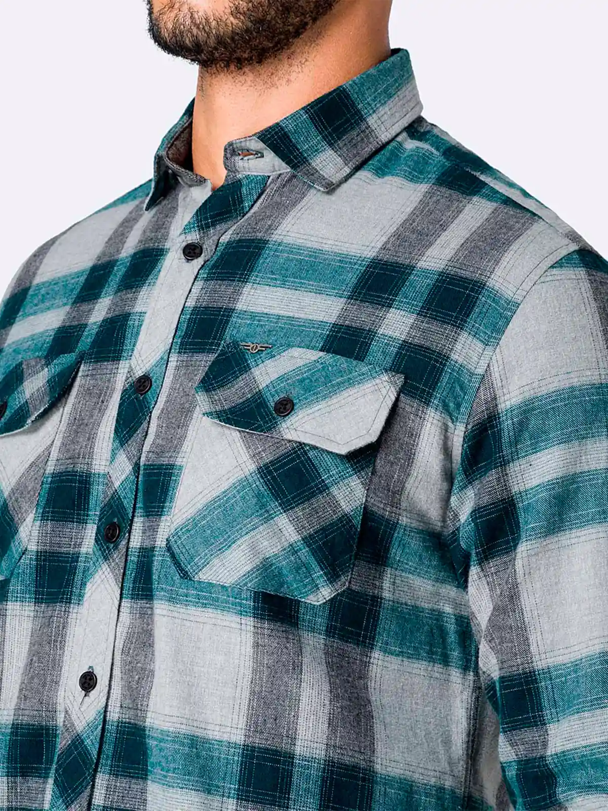 CAMISA MANGA LARGA HOMBRE PIONIER YIAKO - 3