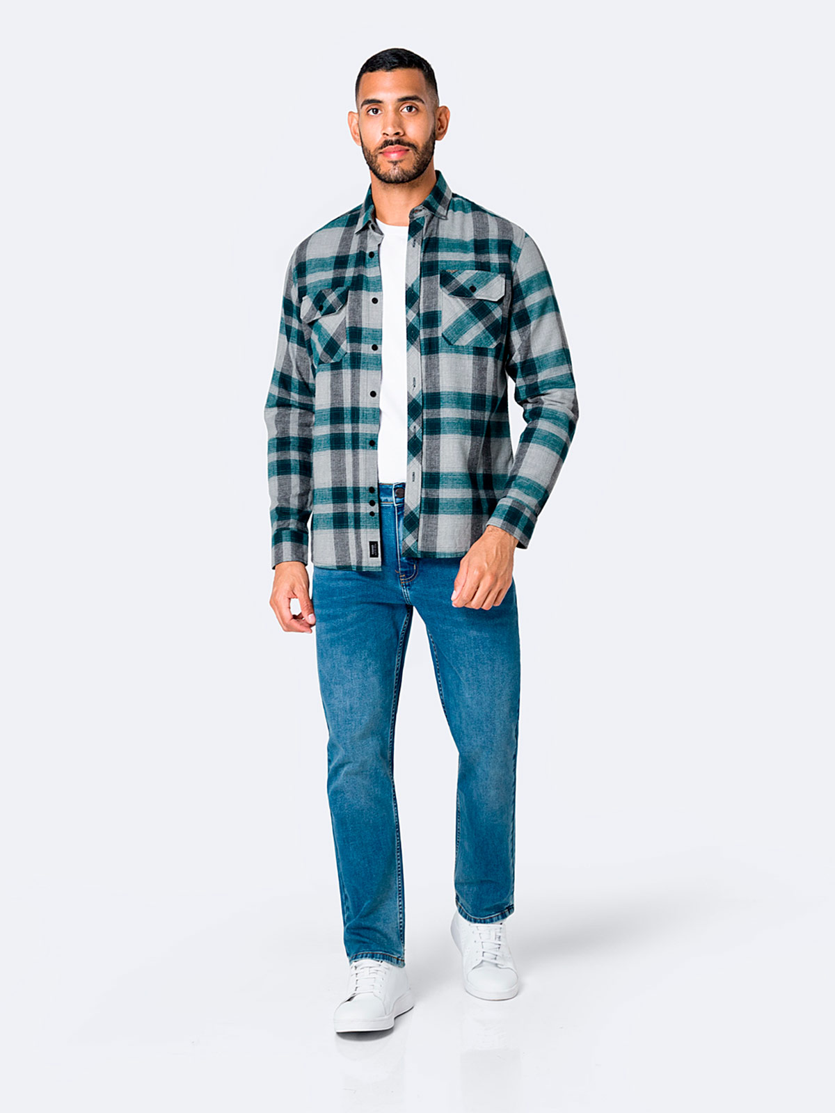 CAMISA MANGA LARGA HOMBRE PIONIER YIAKO - 4