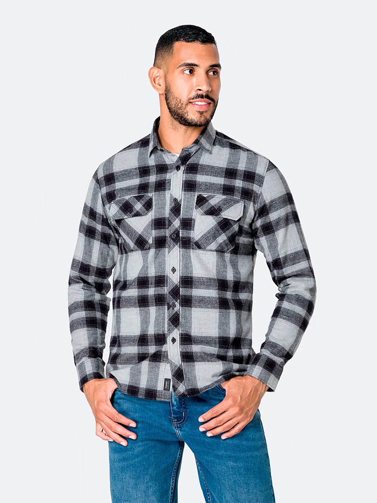 CAMISA MANGA LARGA HOMBRE PIONIER YIAKO - 1
